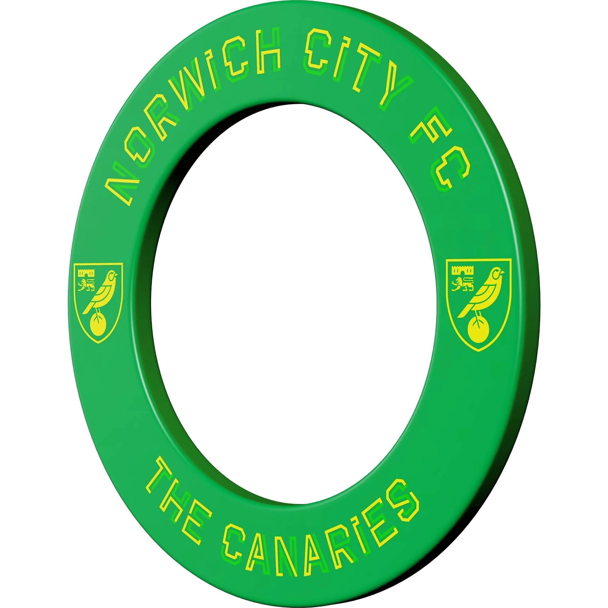 Norwich City FC - Official Licensed - The Canaries - Dartboard Surround - S2 - Green - Image 2