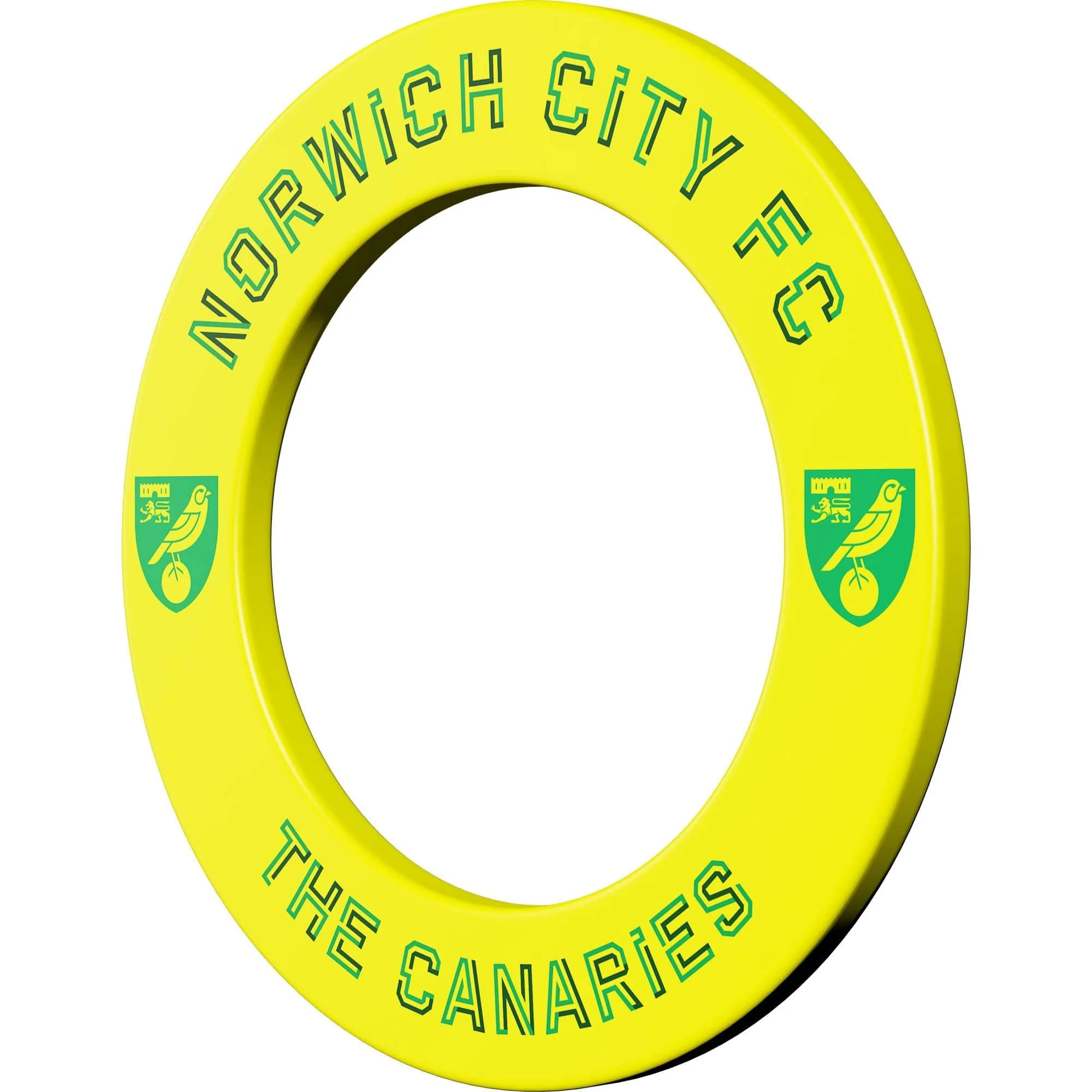 Norwich City FC - Official Licensed - The Canaries - Dartboard Surround - S3 - Yellow - Image 2