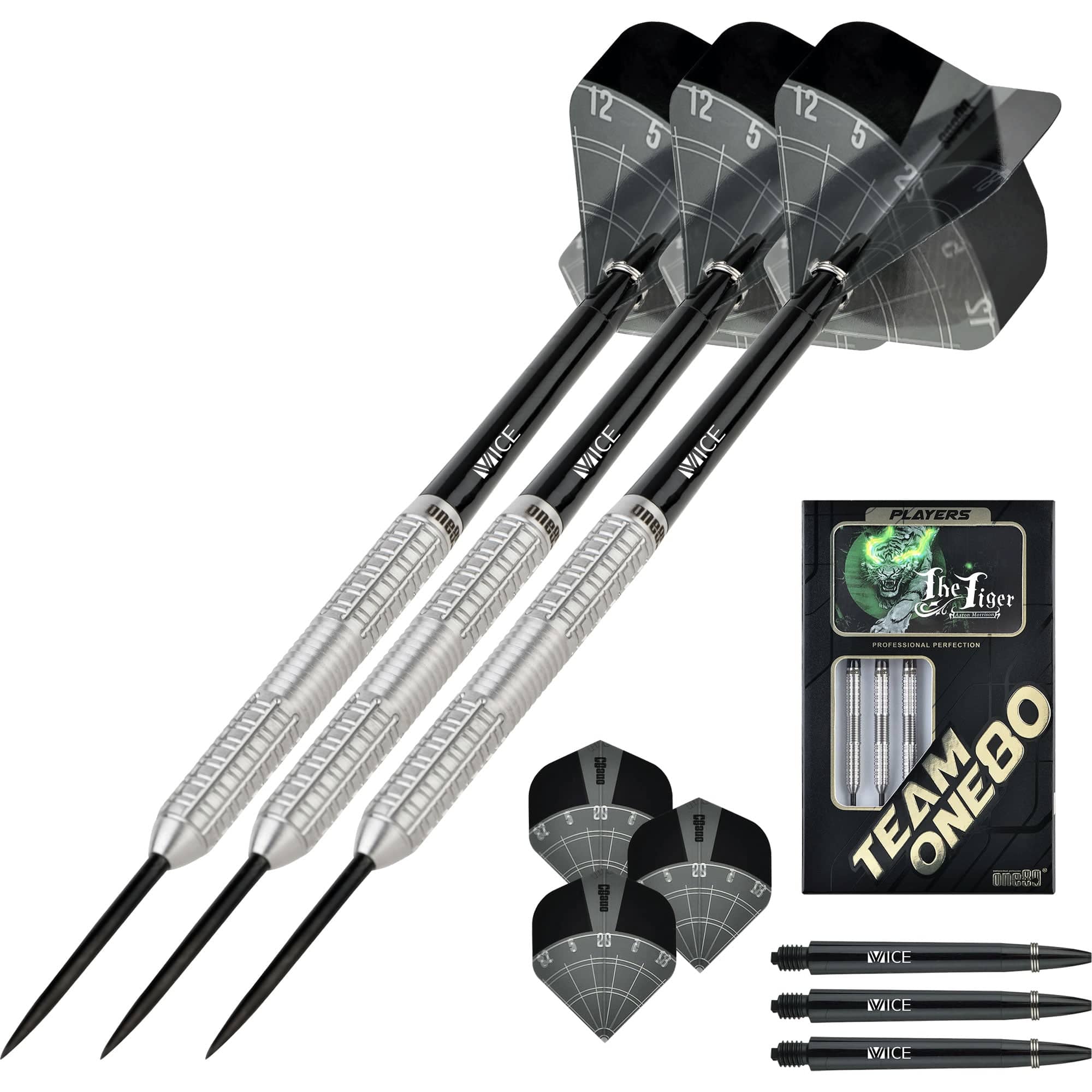 One80 Aaron Morrison Darts - Steel Tip - The Tiger - Image 5
