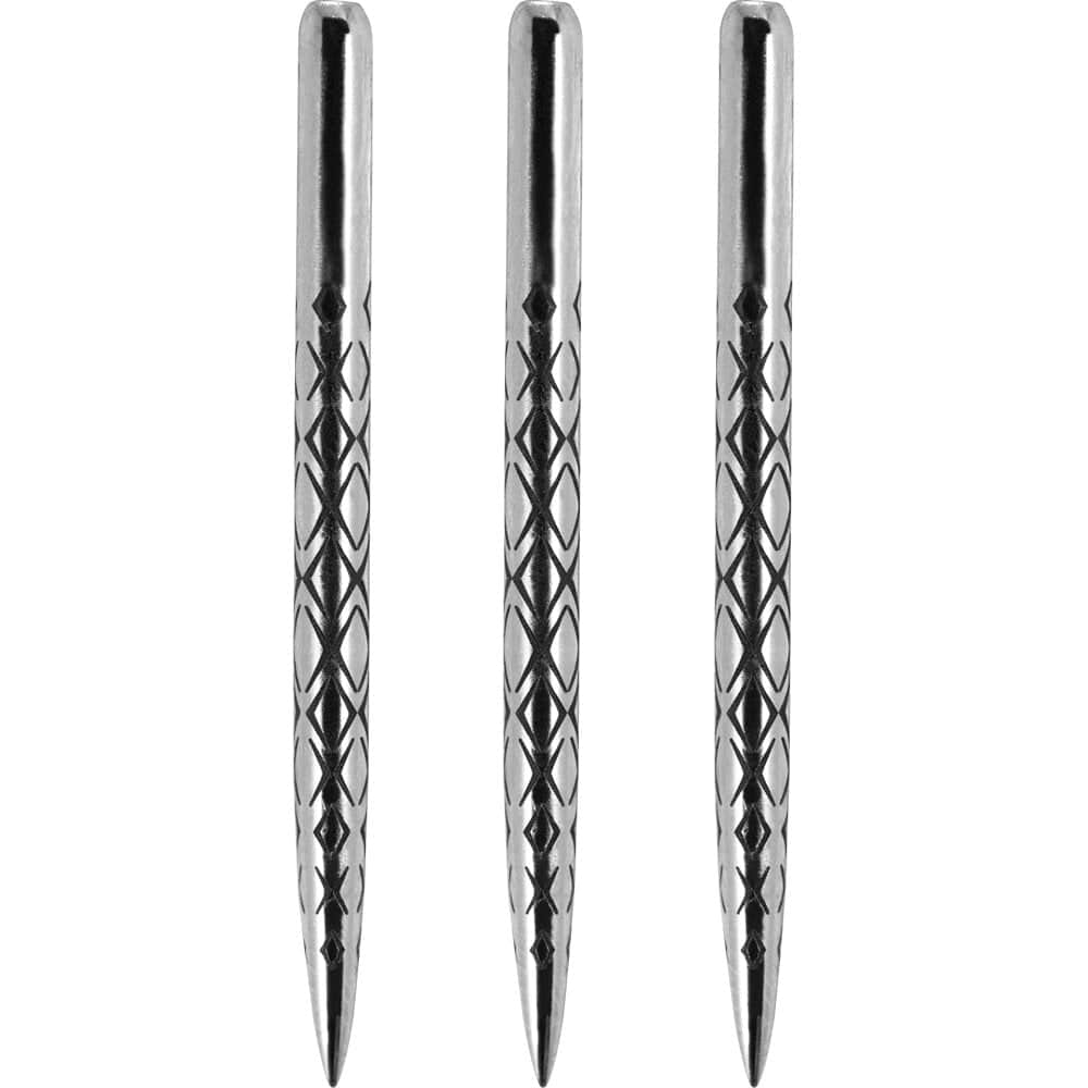 One80 Aztec Dart Points - Style A - Silver - Diamond - Image 2