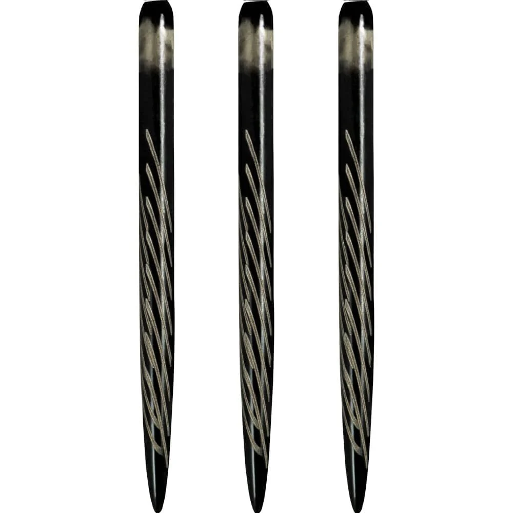 One80 Aztec Dart Points - Style C - Black - Spiral - Image 2