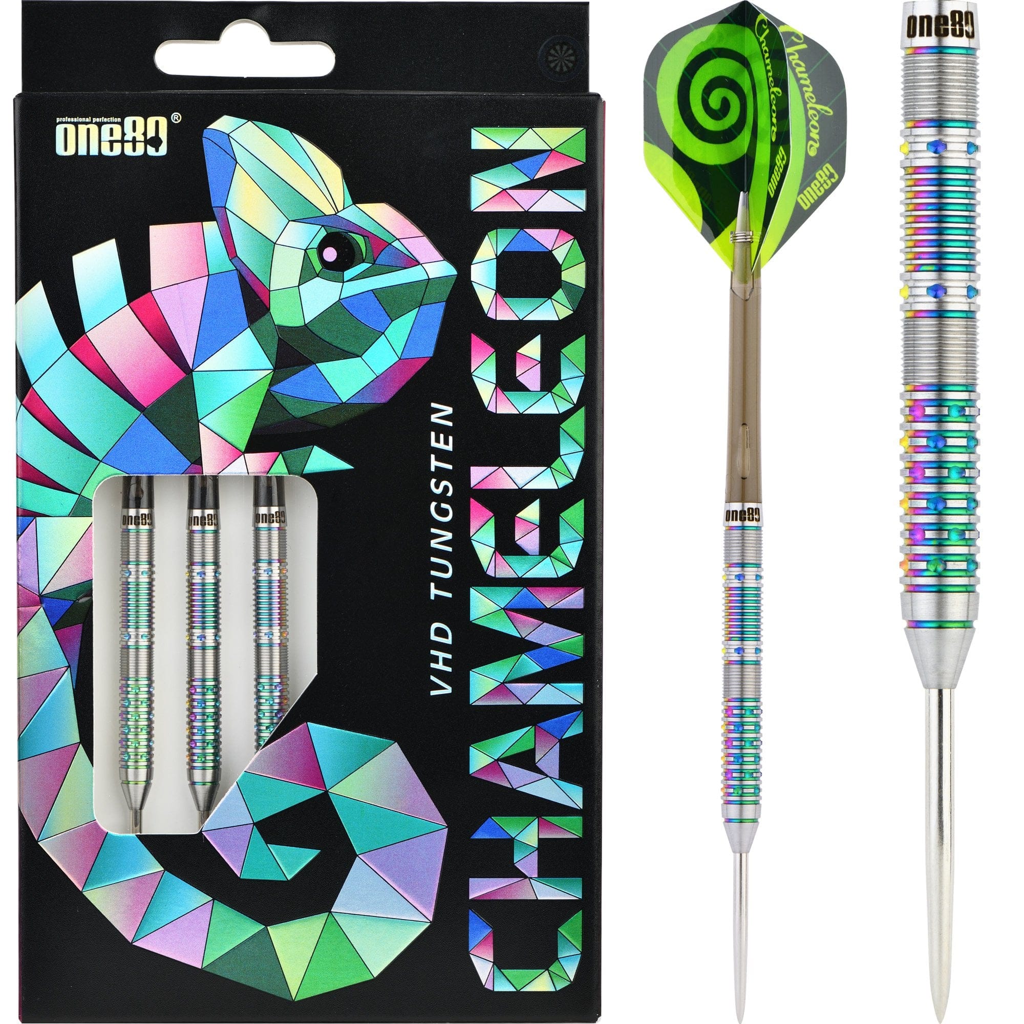 One80 Chameleon Darts - Steel Tip - Azurite