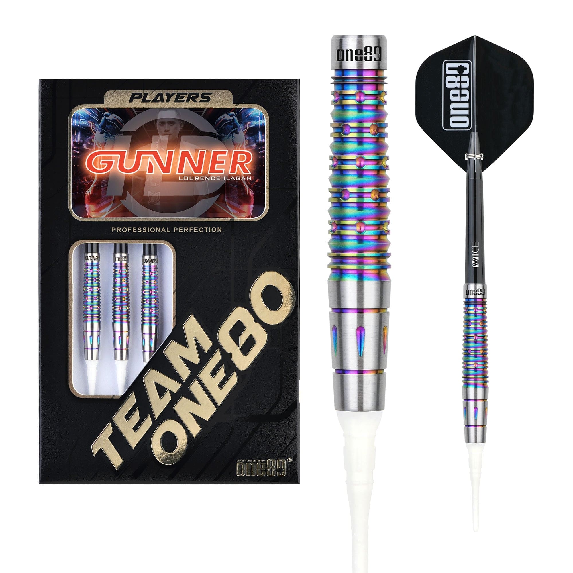One80 Gunner Darts - Soft Tip - HD - Lourence Ilagan - Chameleon - Image 3