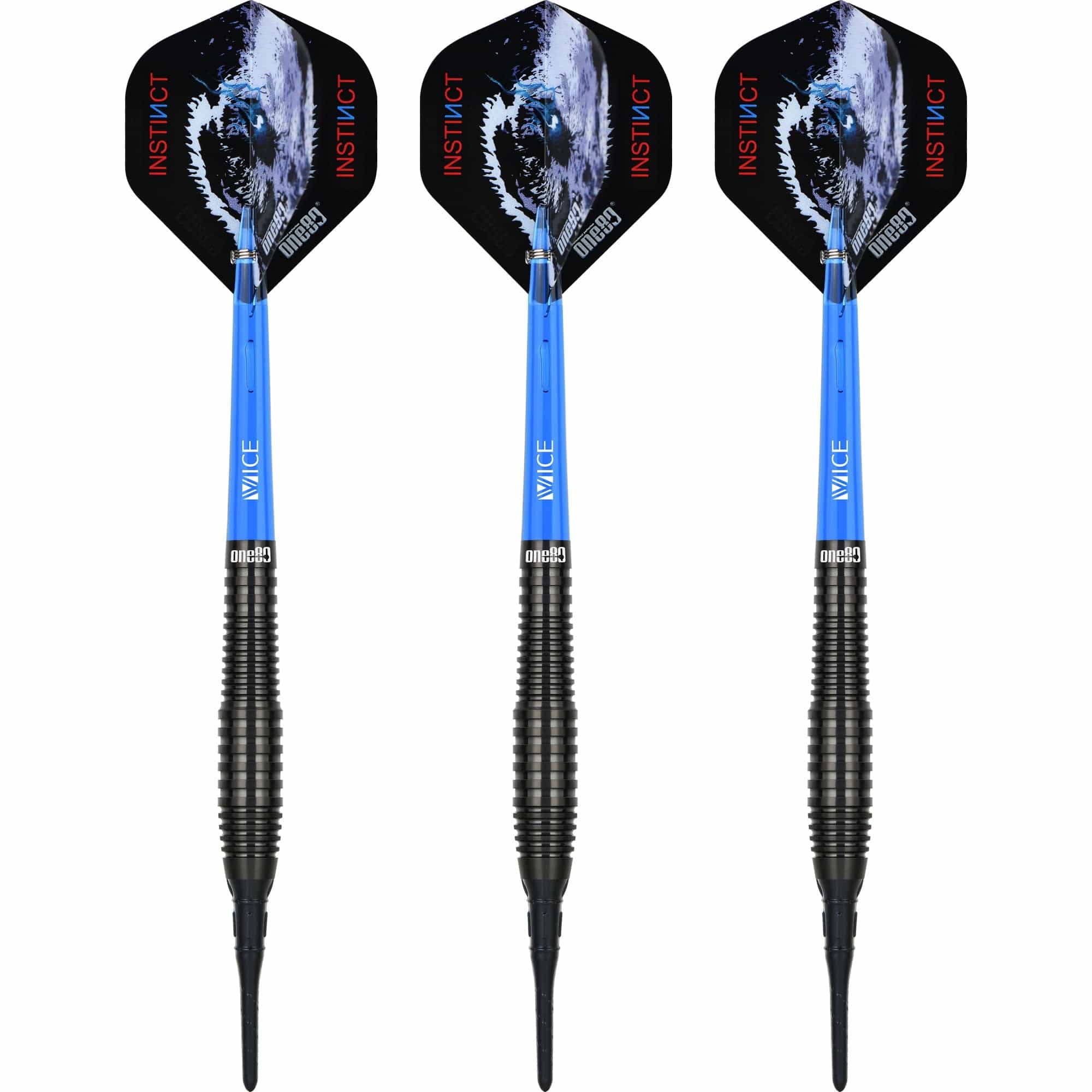 One80 Nighthunter Darts - Soft Tip - 90% Tungsten - Endurance - 18g - Image 2