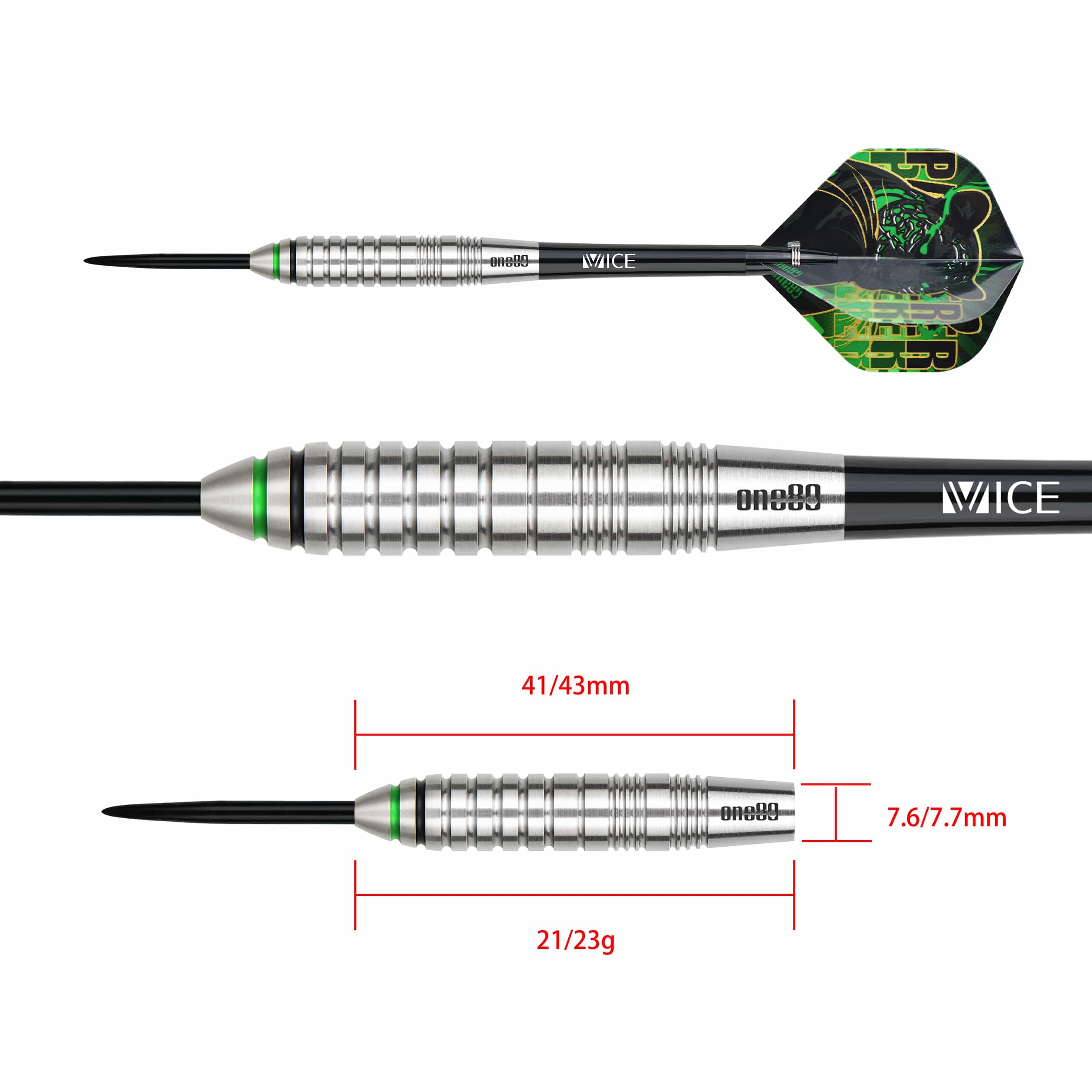 One80 Panther-X Darts - Steel Tip - Image 4