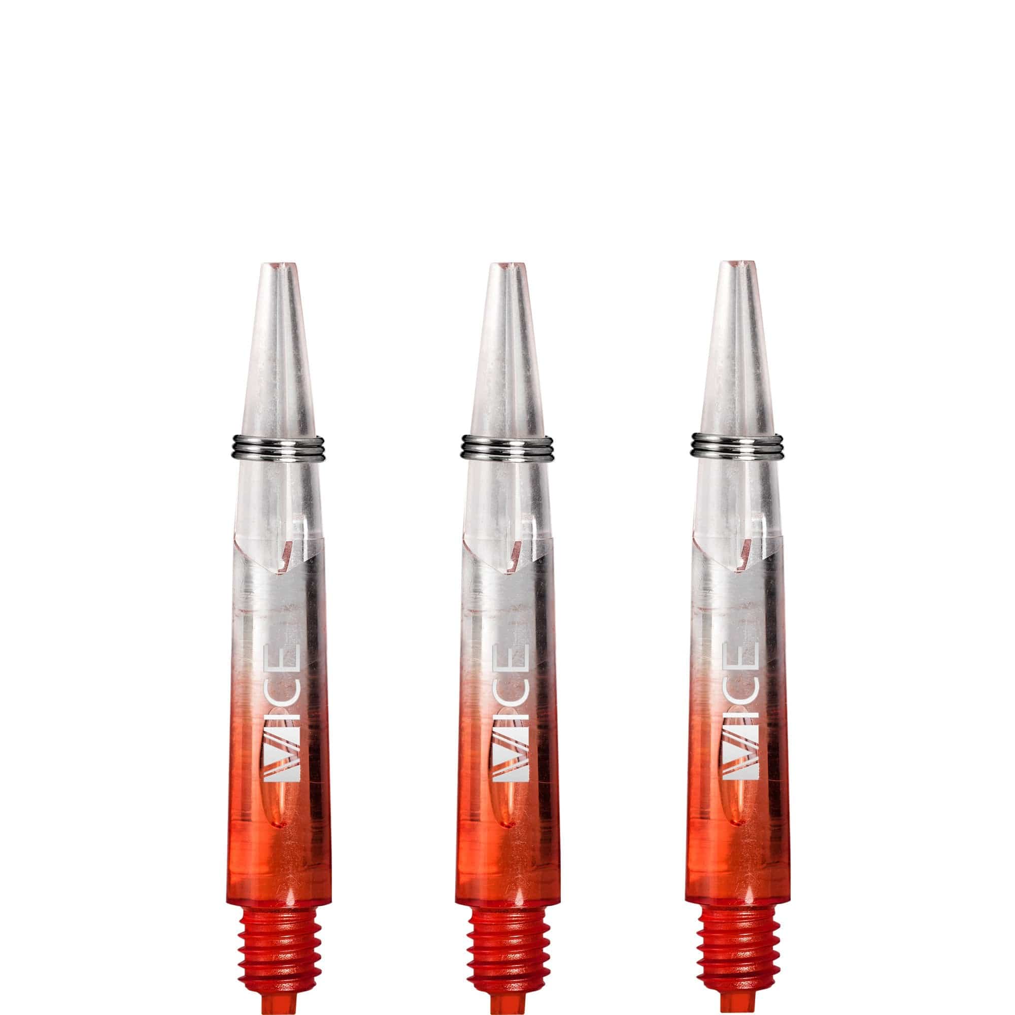 One80 Vice Gradient Shafts - Clear - Red - Image 4