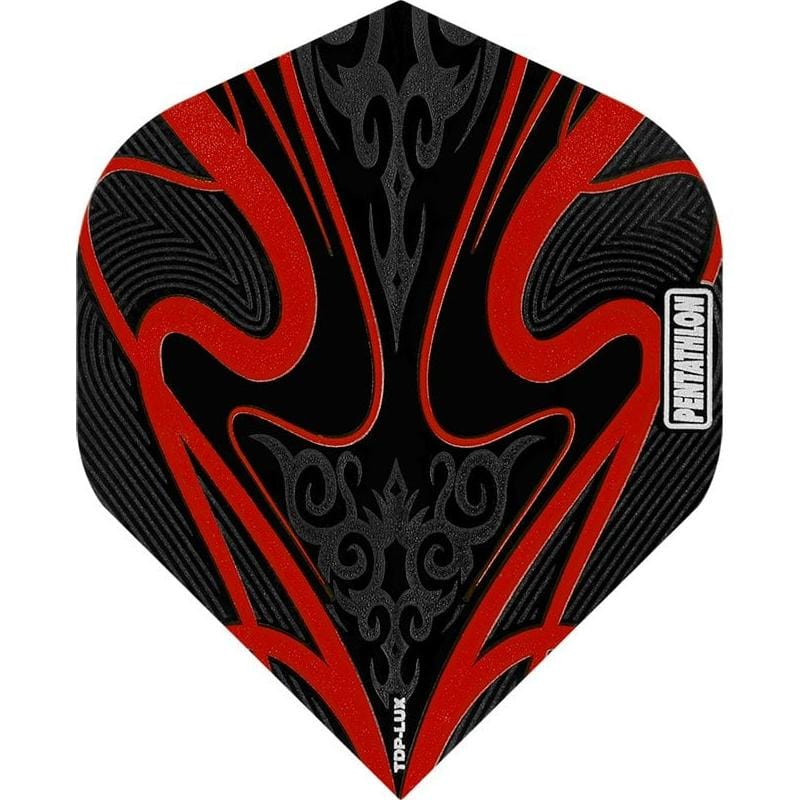 *Pentathlon TDP-Lux Dart Flights - Black Series - No2 - Std - Image 3