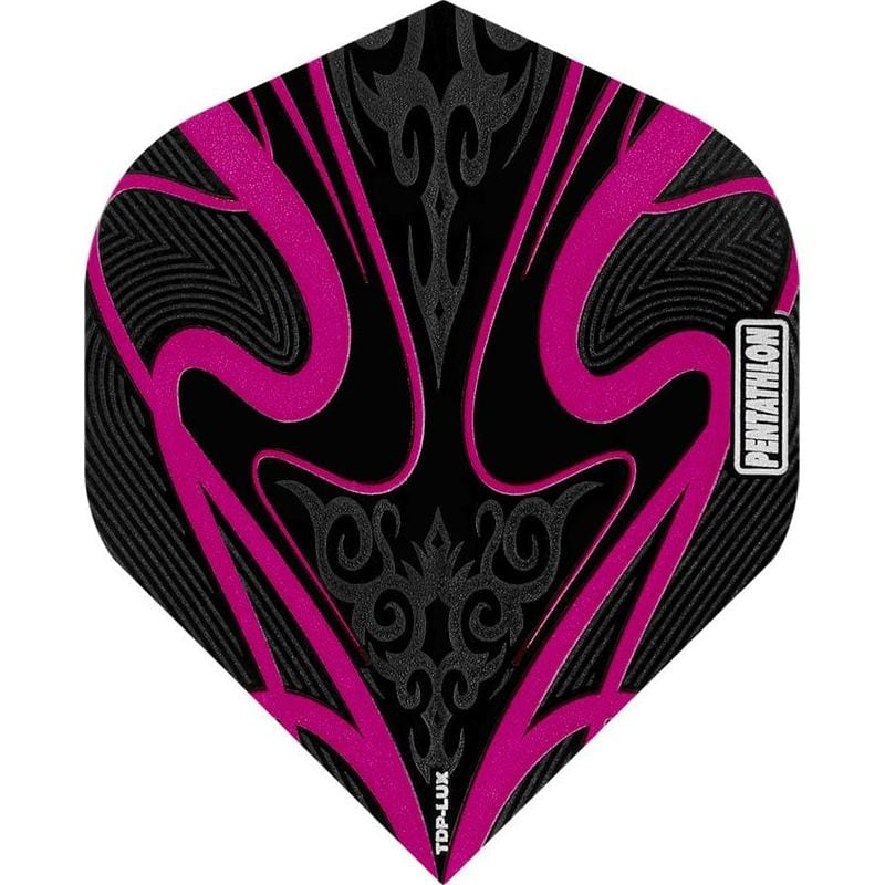 *Pentathlon TDP-Lux Dart Flights - Black Series - No2 - Std - Image 5