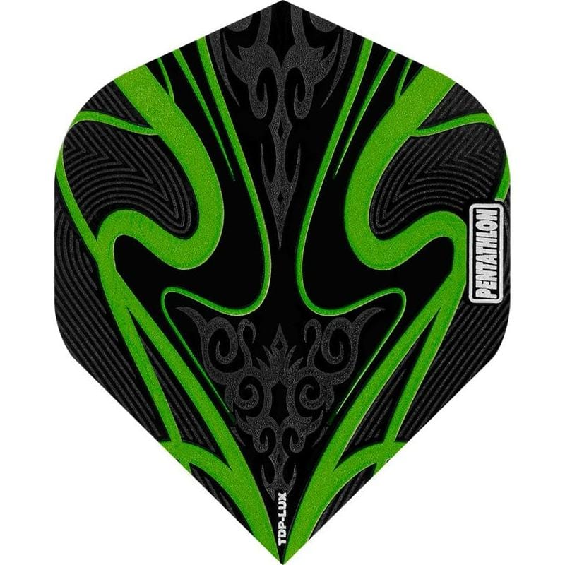 *Pentathlon TDP-Lux Dart Flights - Black Series - No2 - Std - Image 6