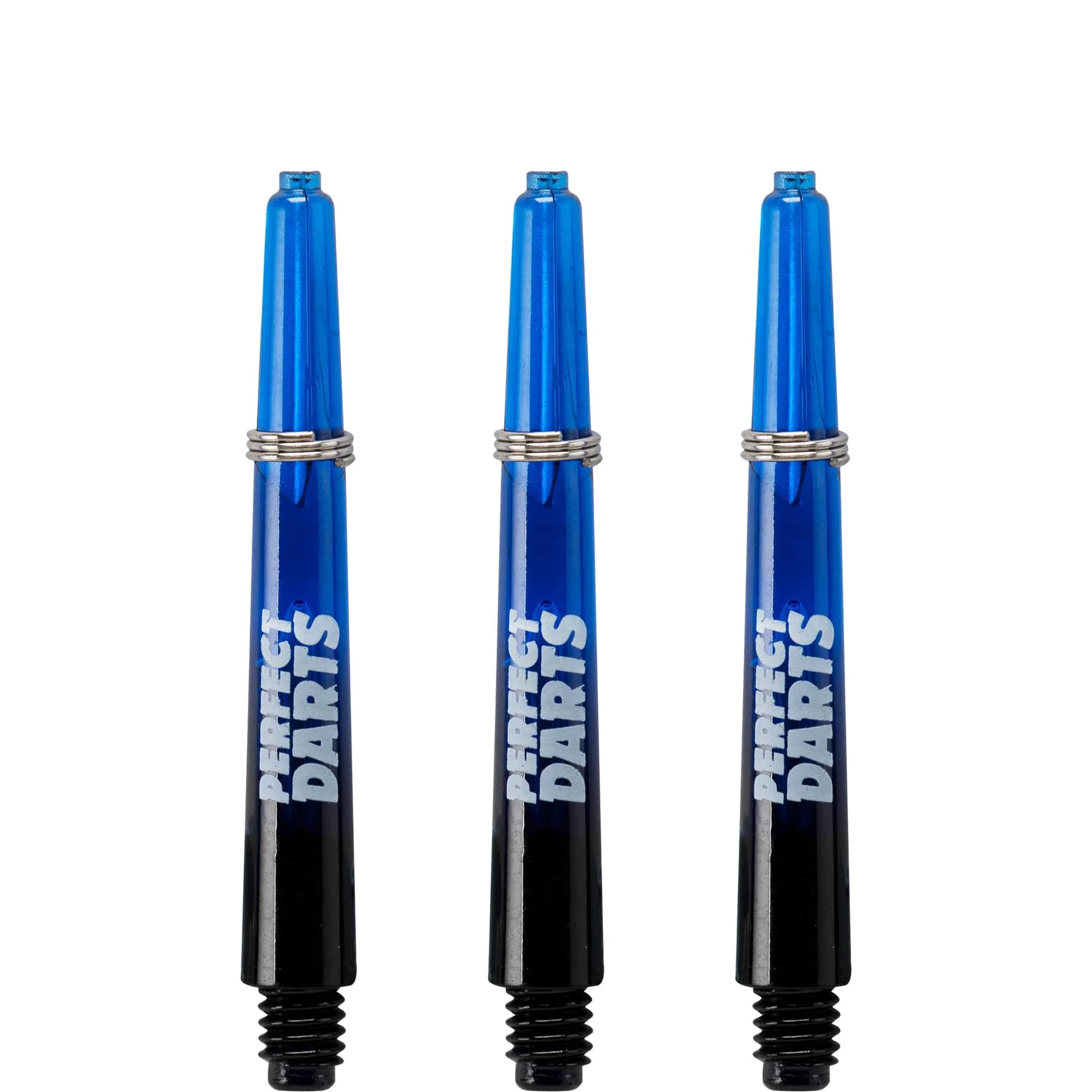 *Perfect Darts - Two Tone Shafts - Polycarbonate - Black & Blue - 3 Sets Pack - Image 3