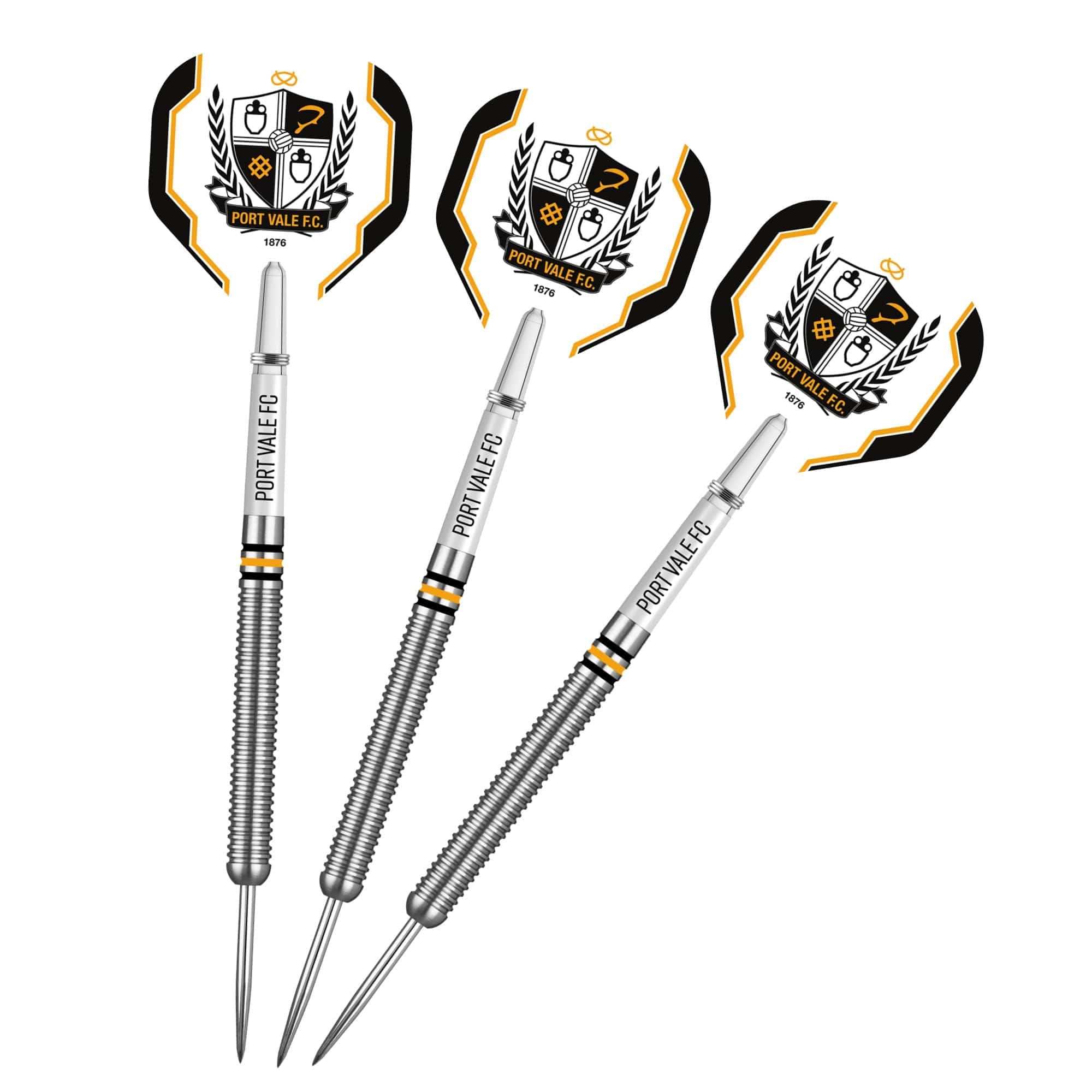 Port Vale FC - Official Licensed - The Valiants - Steel Tip Darts - Tungsten - 24g - Image 5