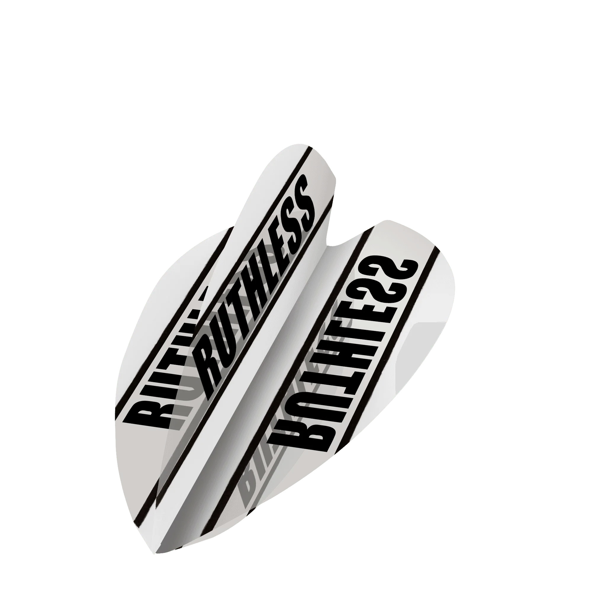 *Ruthless - Clear Panel - Dart Flights - 100 Micron - Mini Retro - Image 10