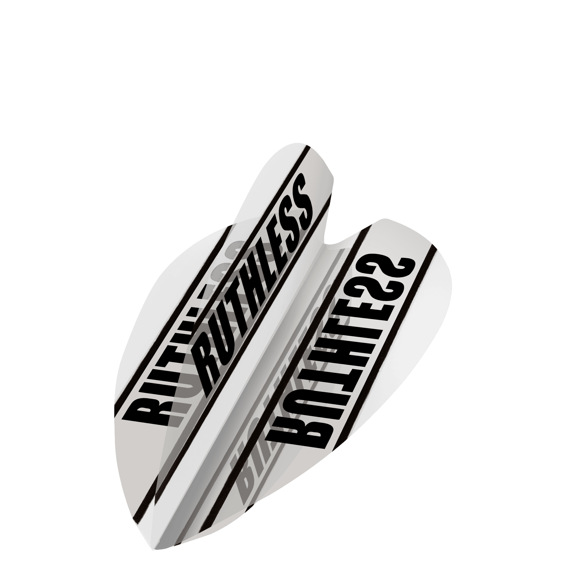 *Ruthless - Clear Panel - Dart Flights - 100 Micron - Mini Retro - Image 11