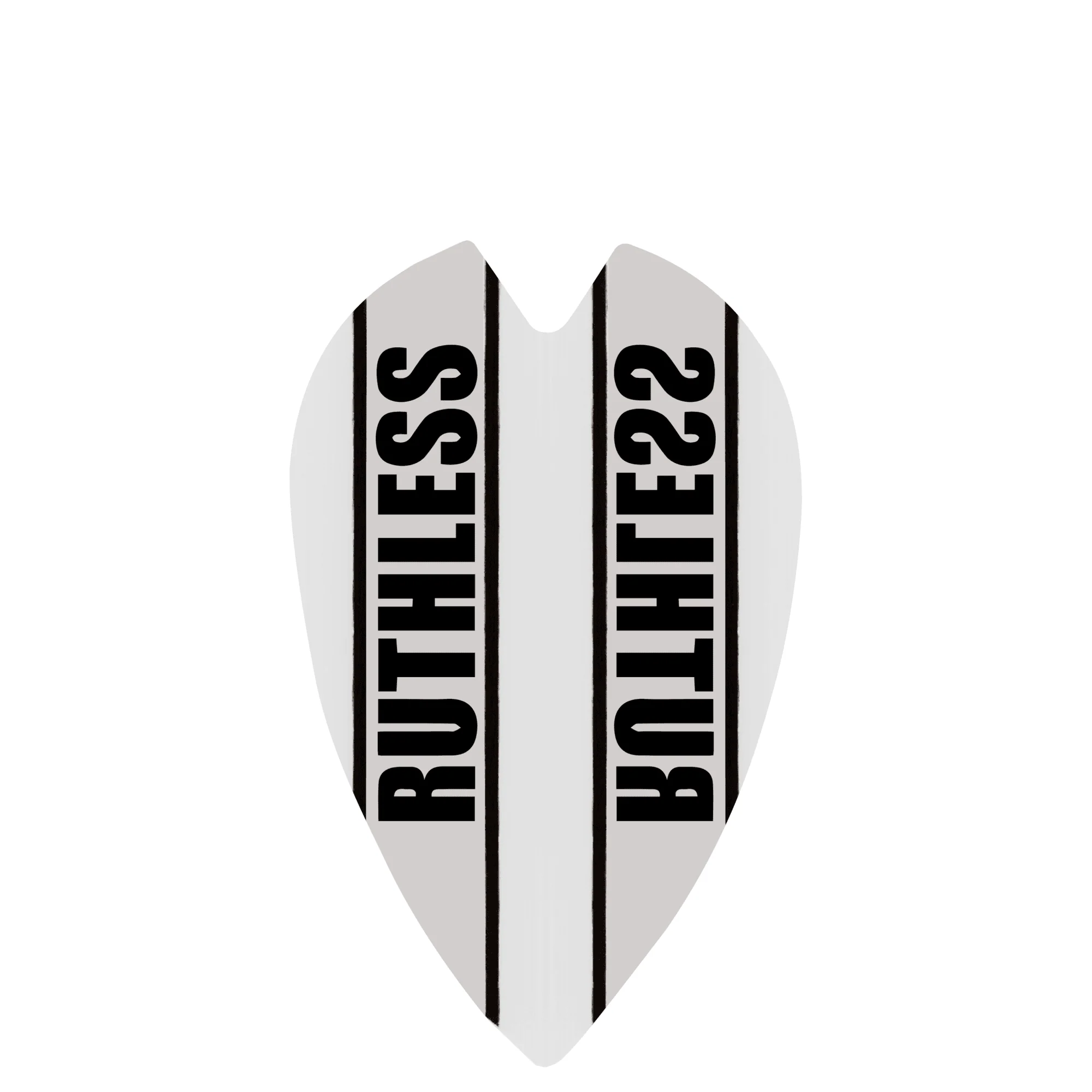*Ruthless - Clear Panel - Dart Flights - 100 Micron - Mini Retro - Image 5