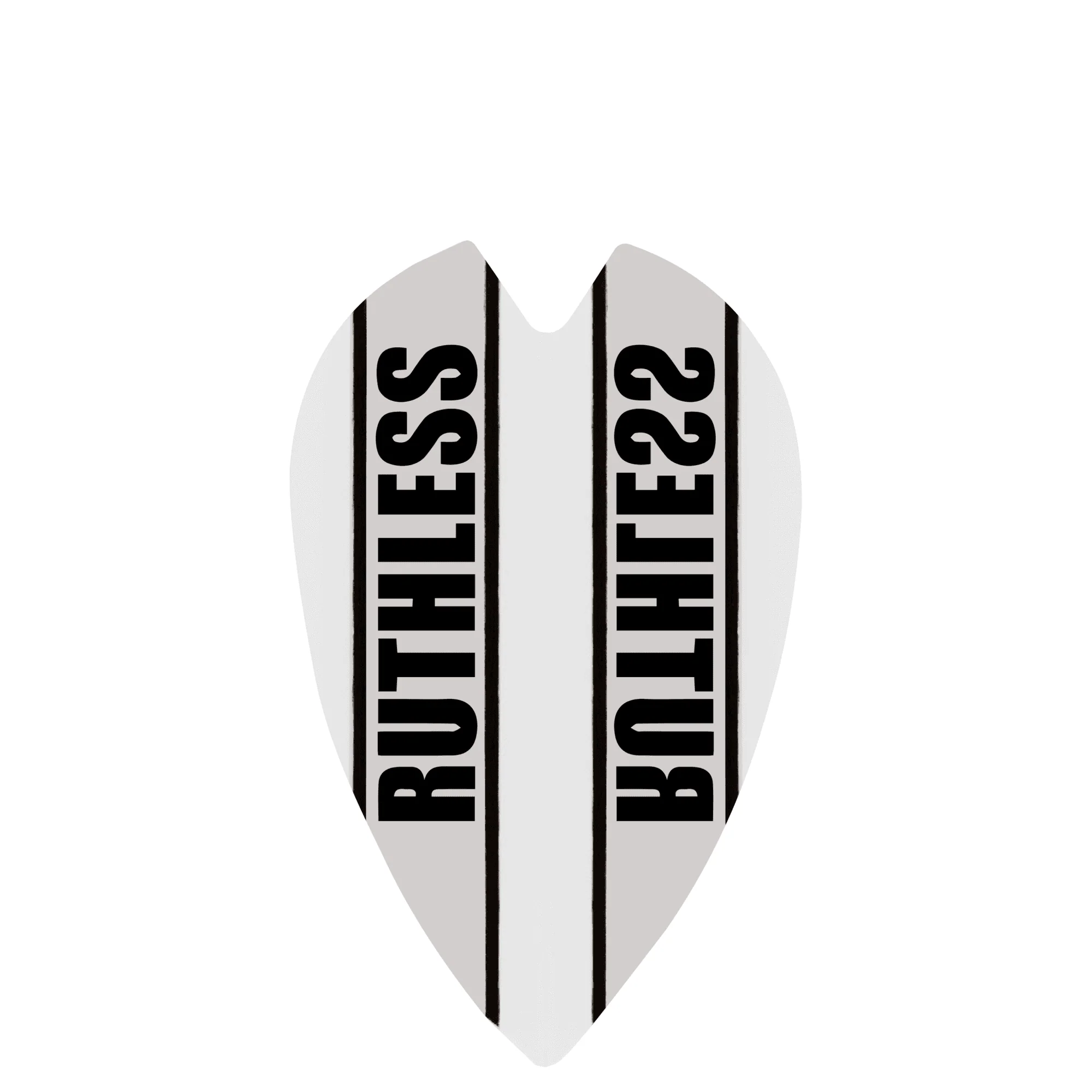 *Ruthless - Clear Panel - Dart Flights - 100 Micron - Mini Retro - Image 6