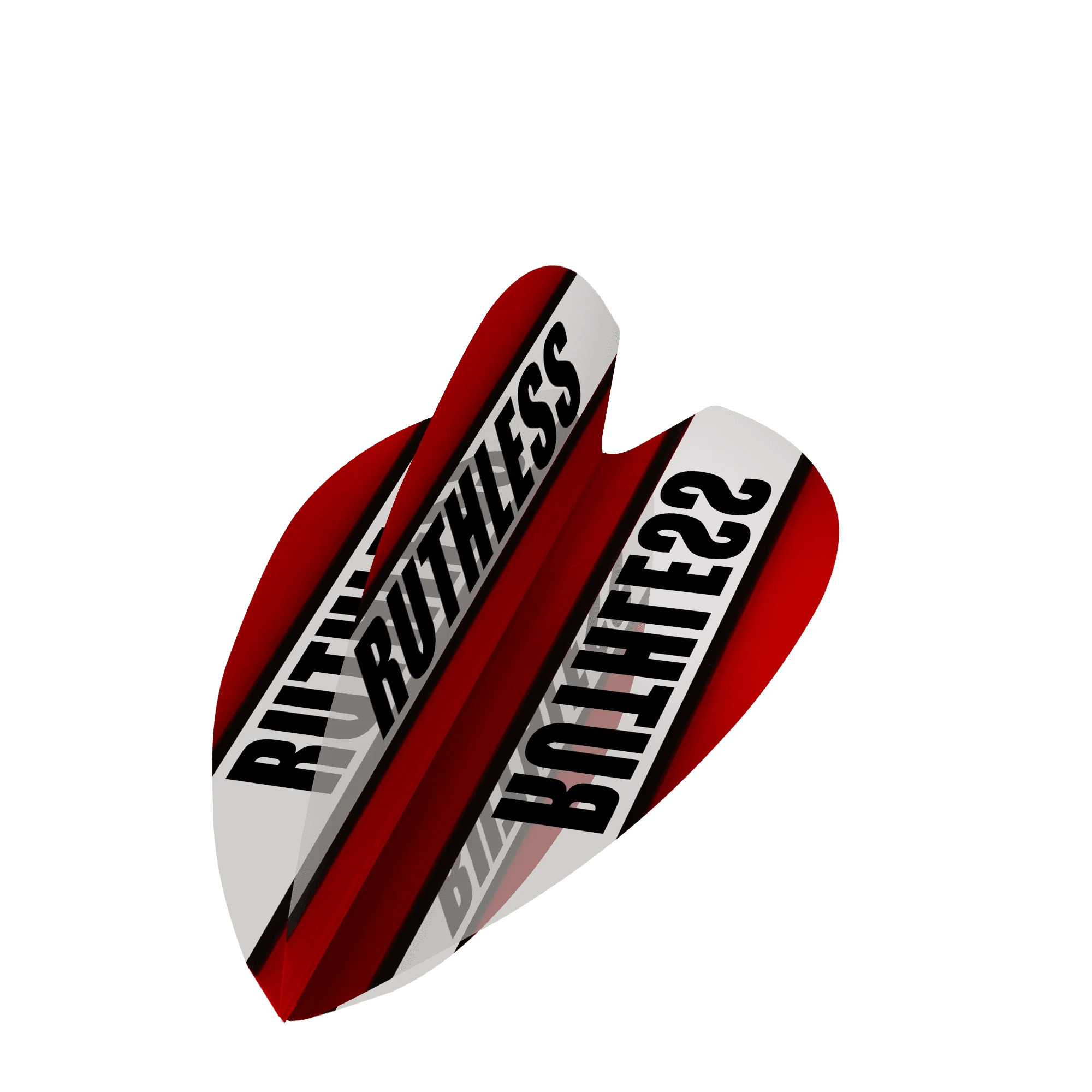 *Ruthless - Clear Panel - Dart Flights - 100 Micron - Mini Retro - Image 8