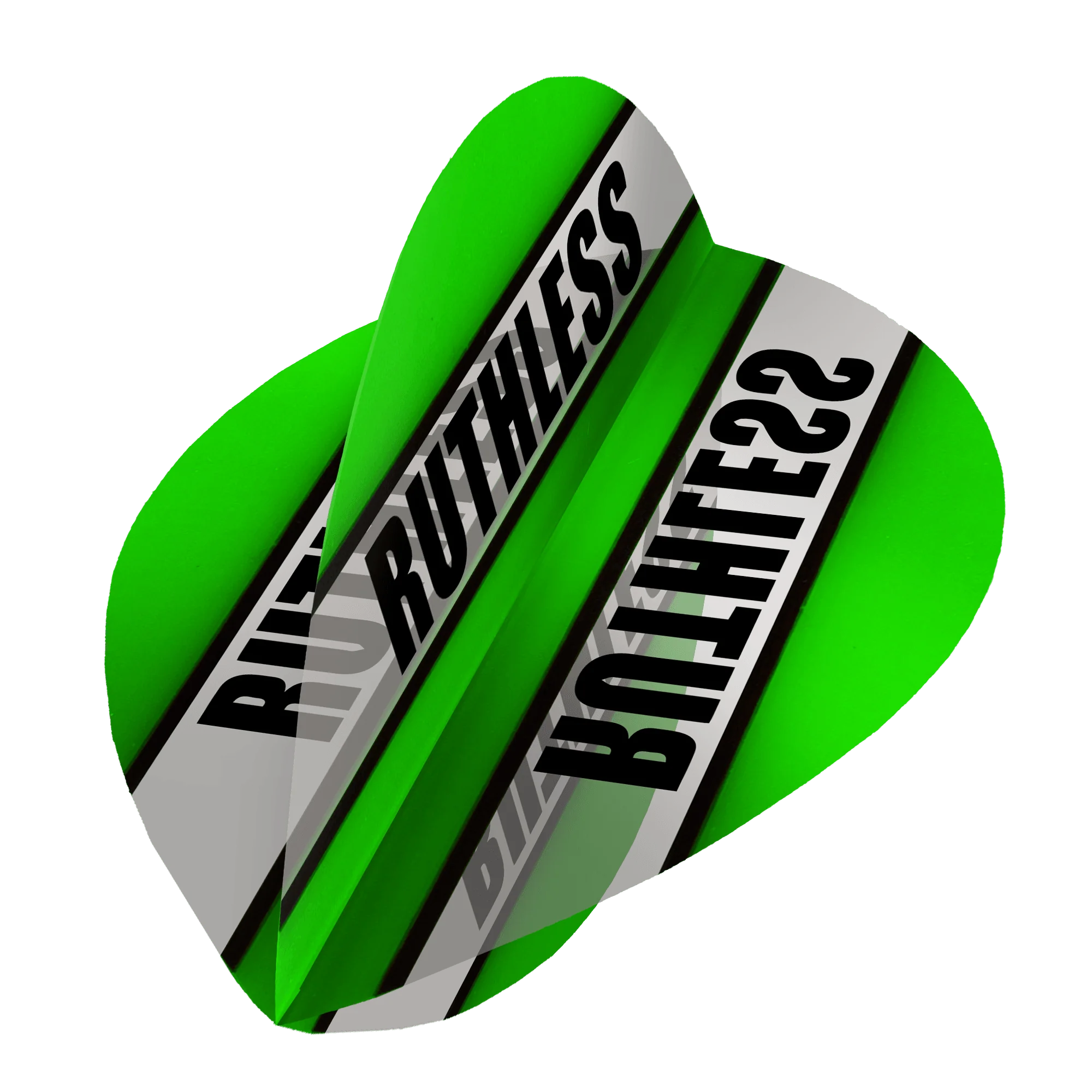 *Ruthless - Clear Panel - Dart Flights - 100 Micron - Pear - Image 11