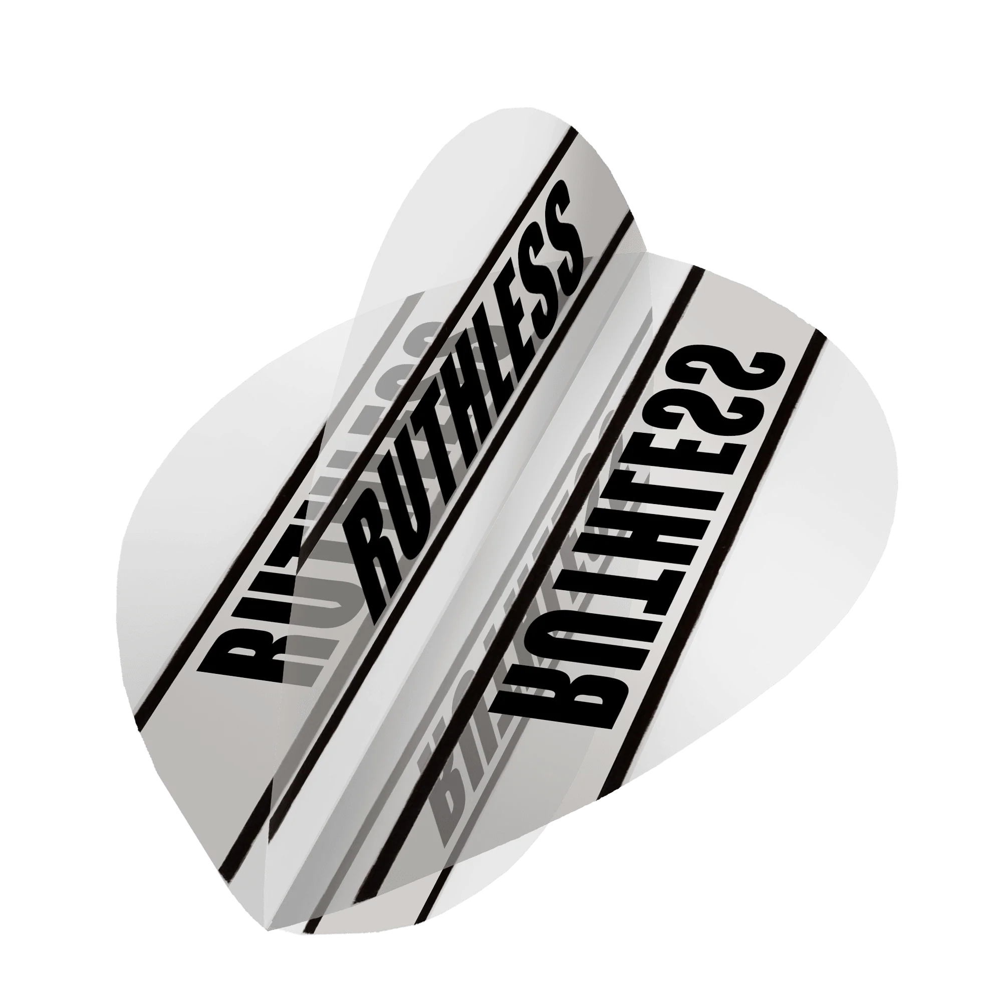 *Ruthless - Clear Panel - Dart Flights - 100 Micron - Pear - Image 12