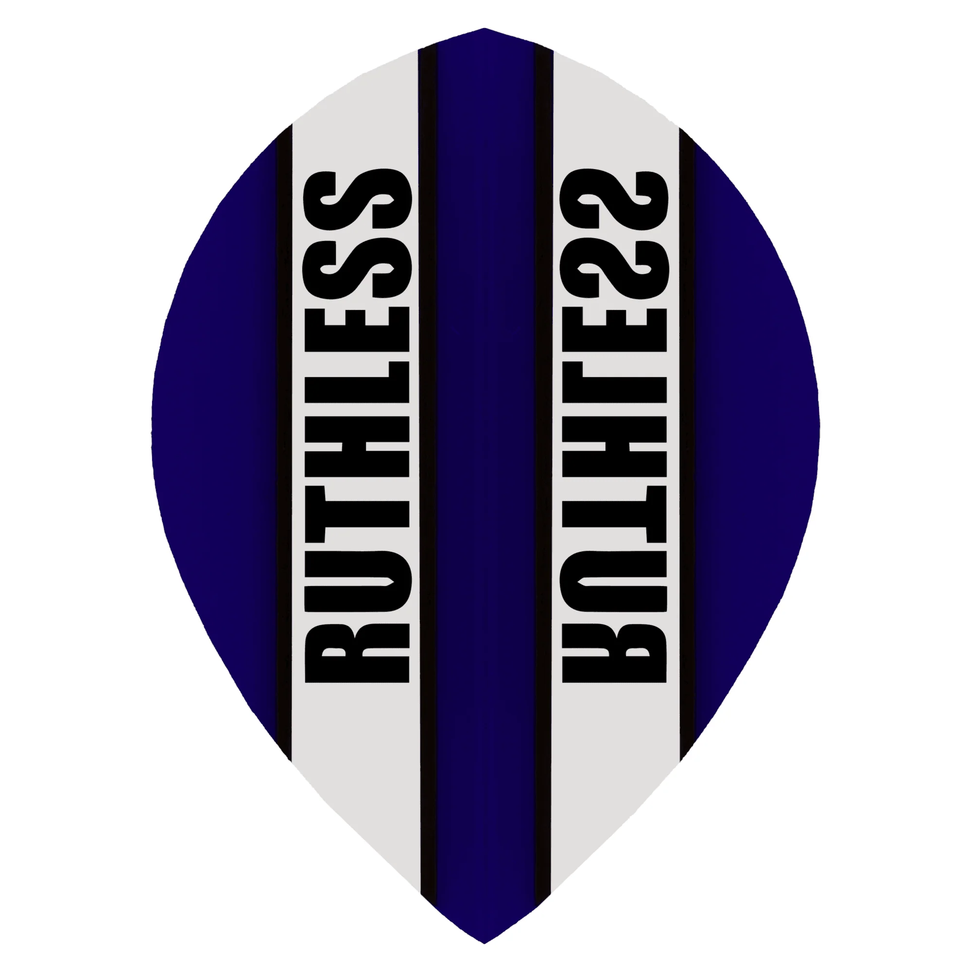 *Ruthless - Clear Panel - Dart Flights - 100 Micron - Pear - Image 4