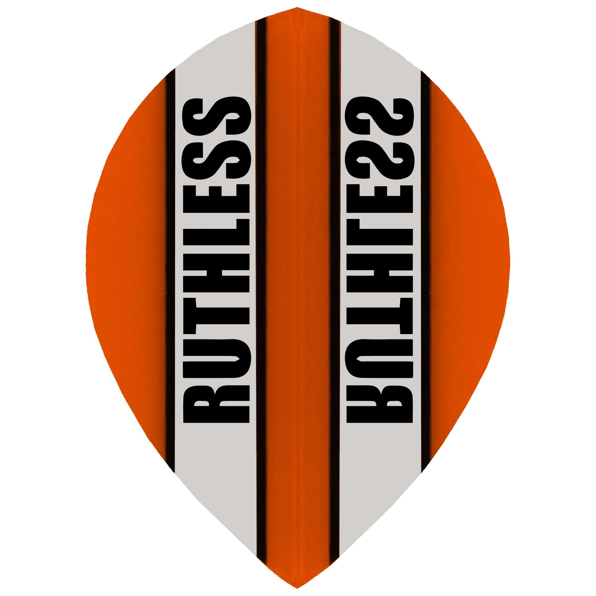 *Ruthless - Clear Panel - Dart Flights - 100 Micron - Pear - Image 6
