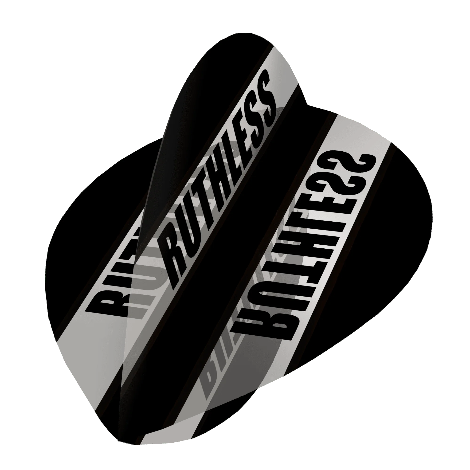 *Ruthless - Clear Panel - Dart Flights - 100 Micron - Pear - Image 8
