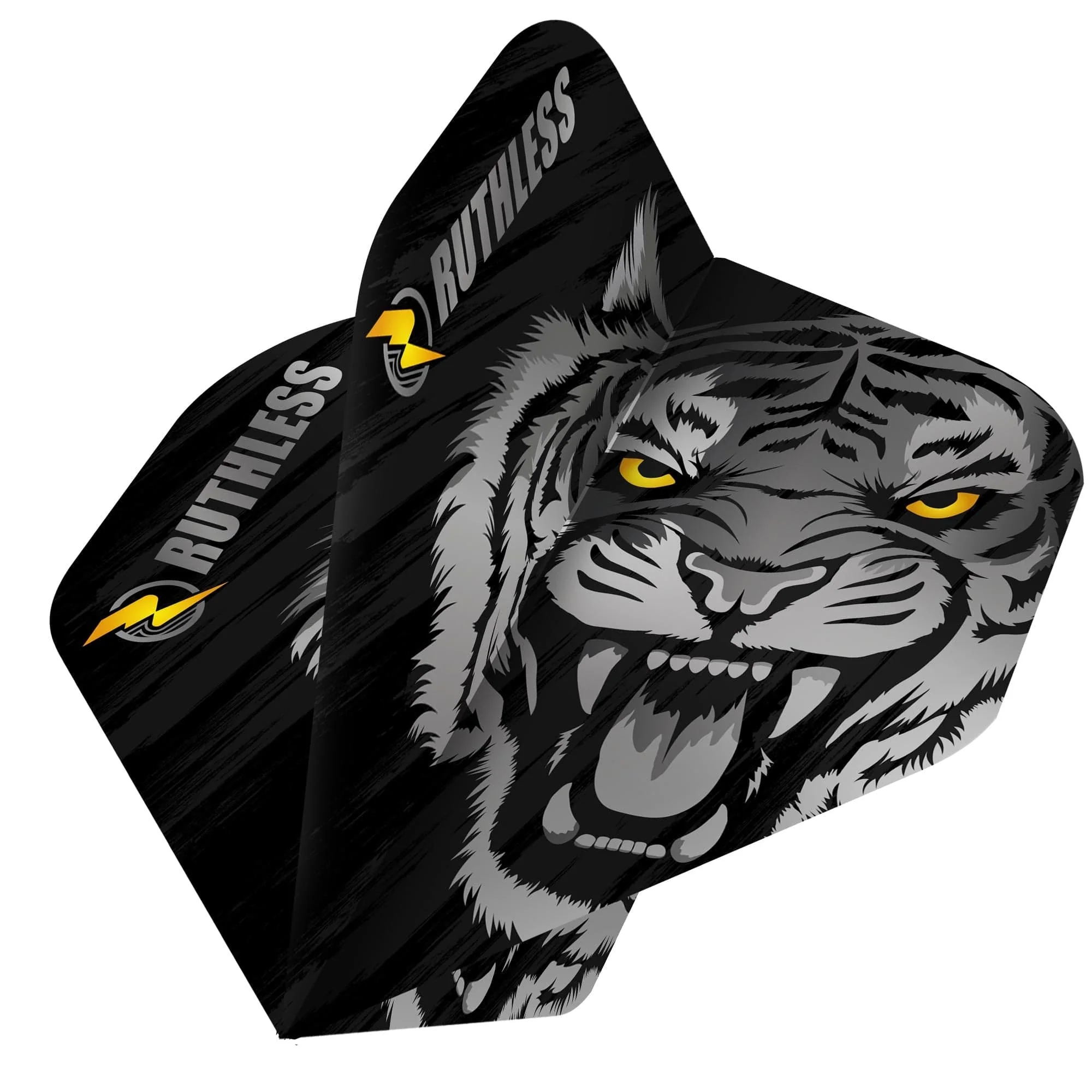Ruthless Dart Flights - 100 Micron - Std - No2 - Tiger - Image 2