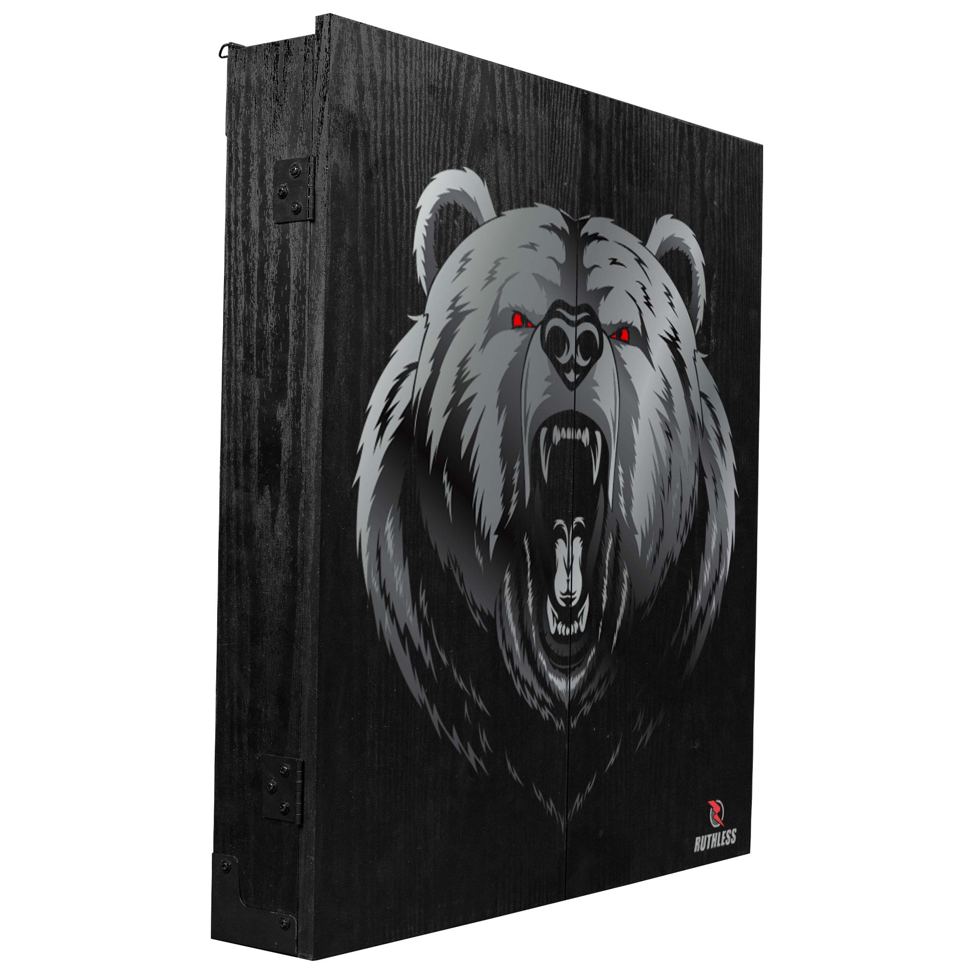 Ruthless Dartboard Cabinet - Square Design - Bear - Image 2