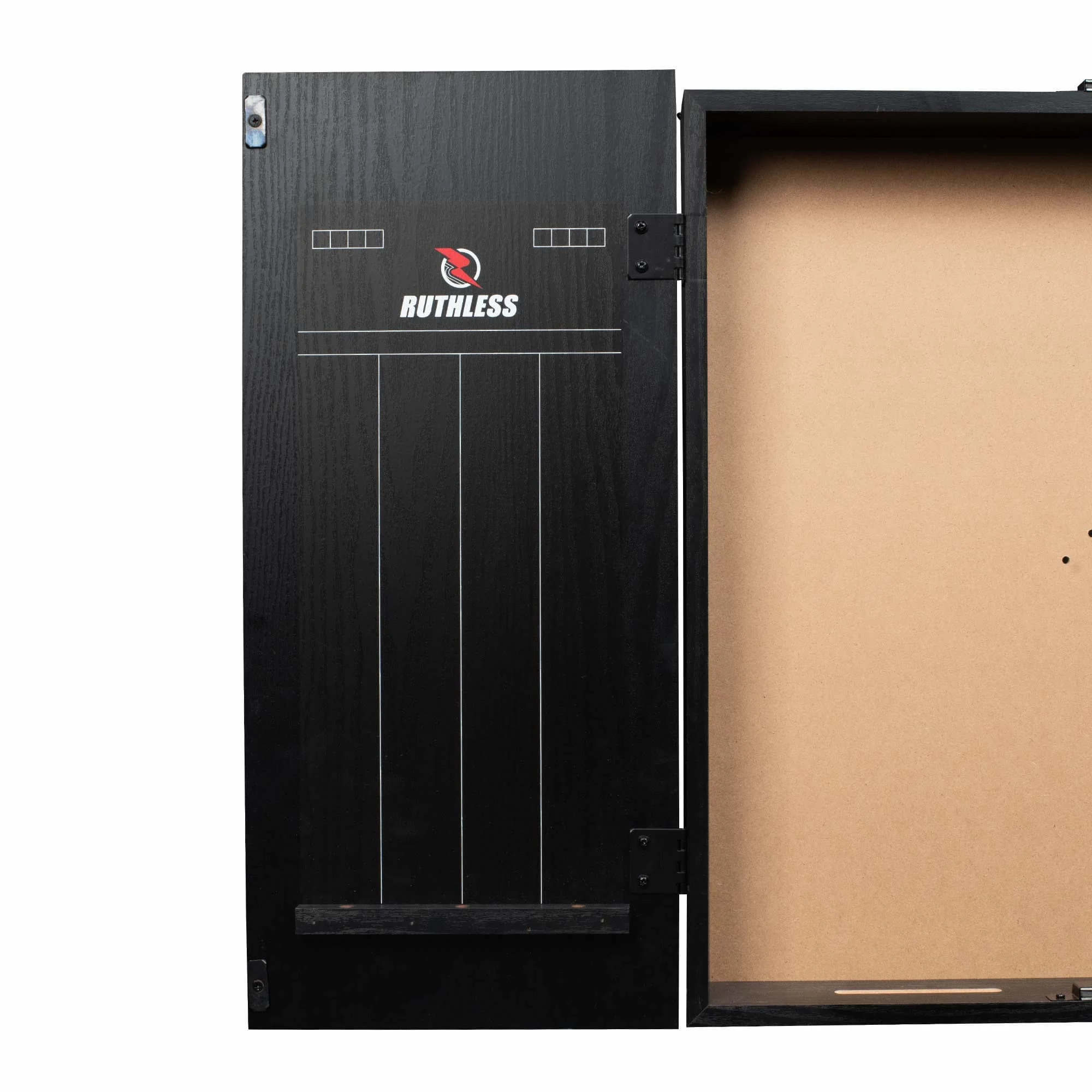 Ruthless Dartboard Cabinet - Square Design - One Must Be Ruthless - Image 5