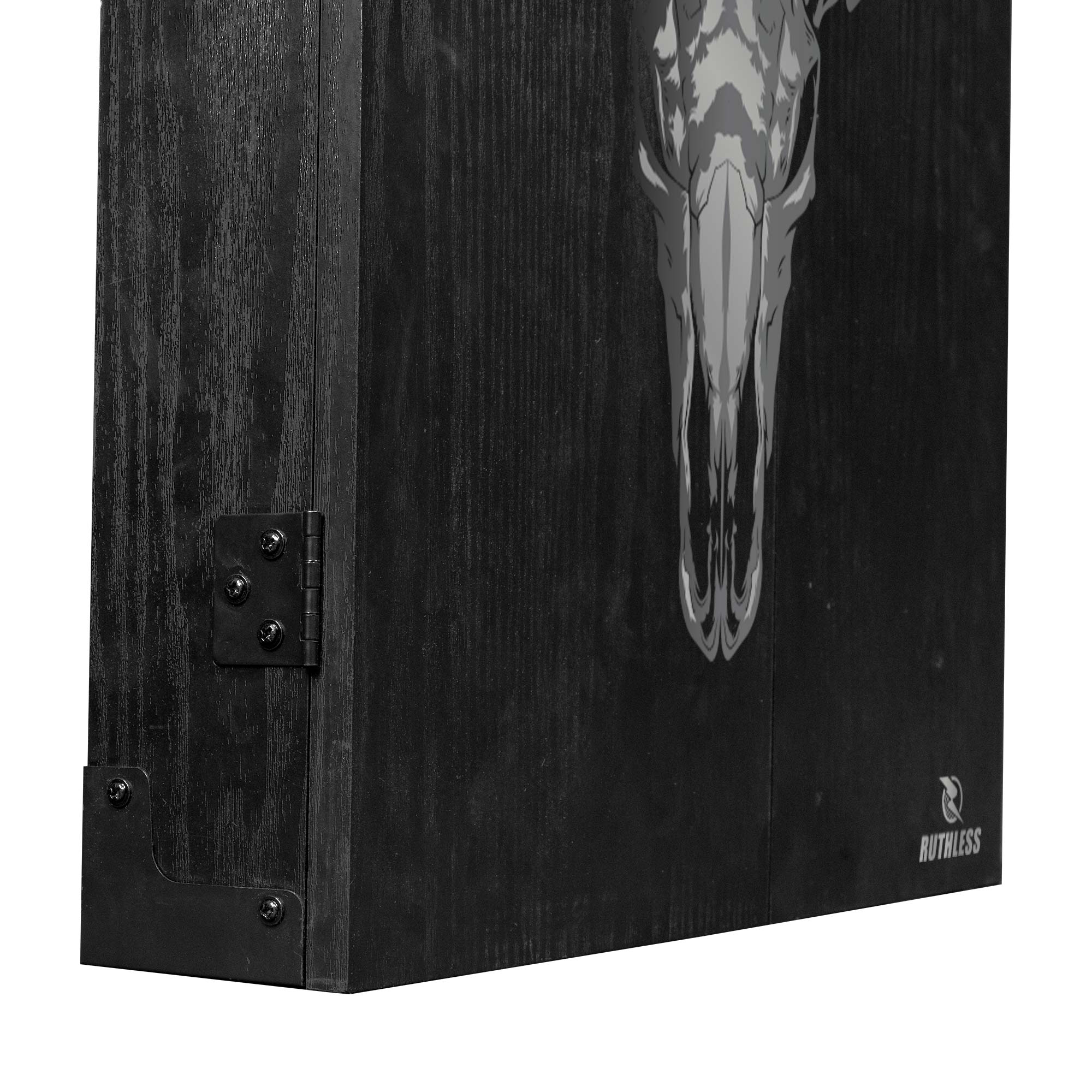 Ruthless Dartboard Cabinet - Square Design - Skull - Image 3