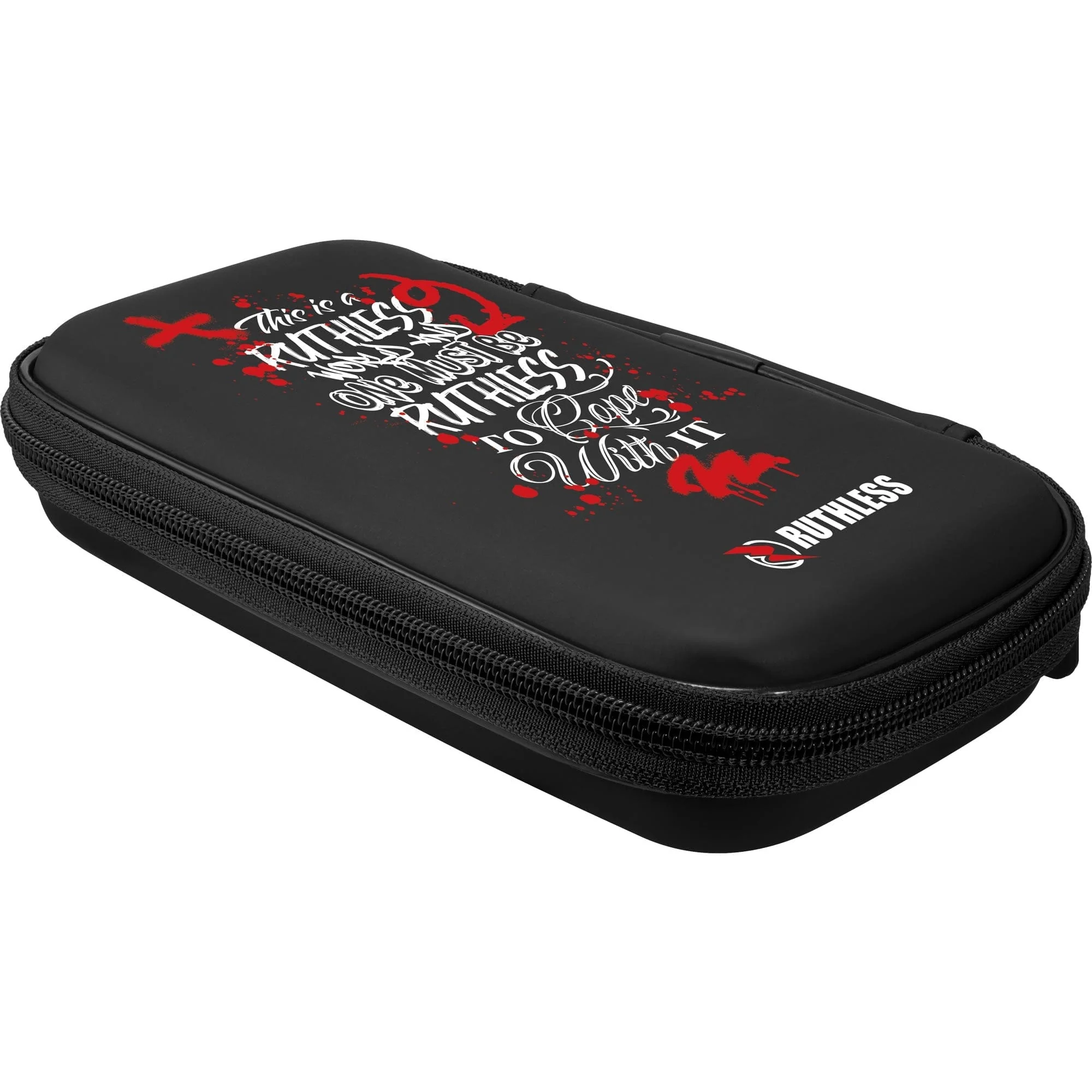 Ruthless Designed EVA Dart Case - Large - Black - One Must Be Ruthless - Image 3