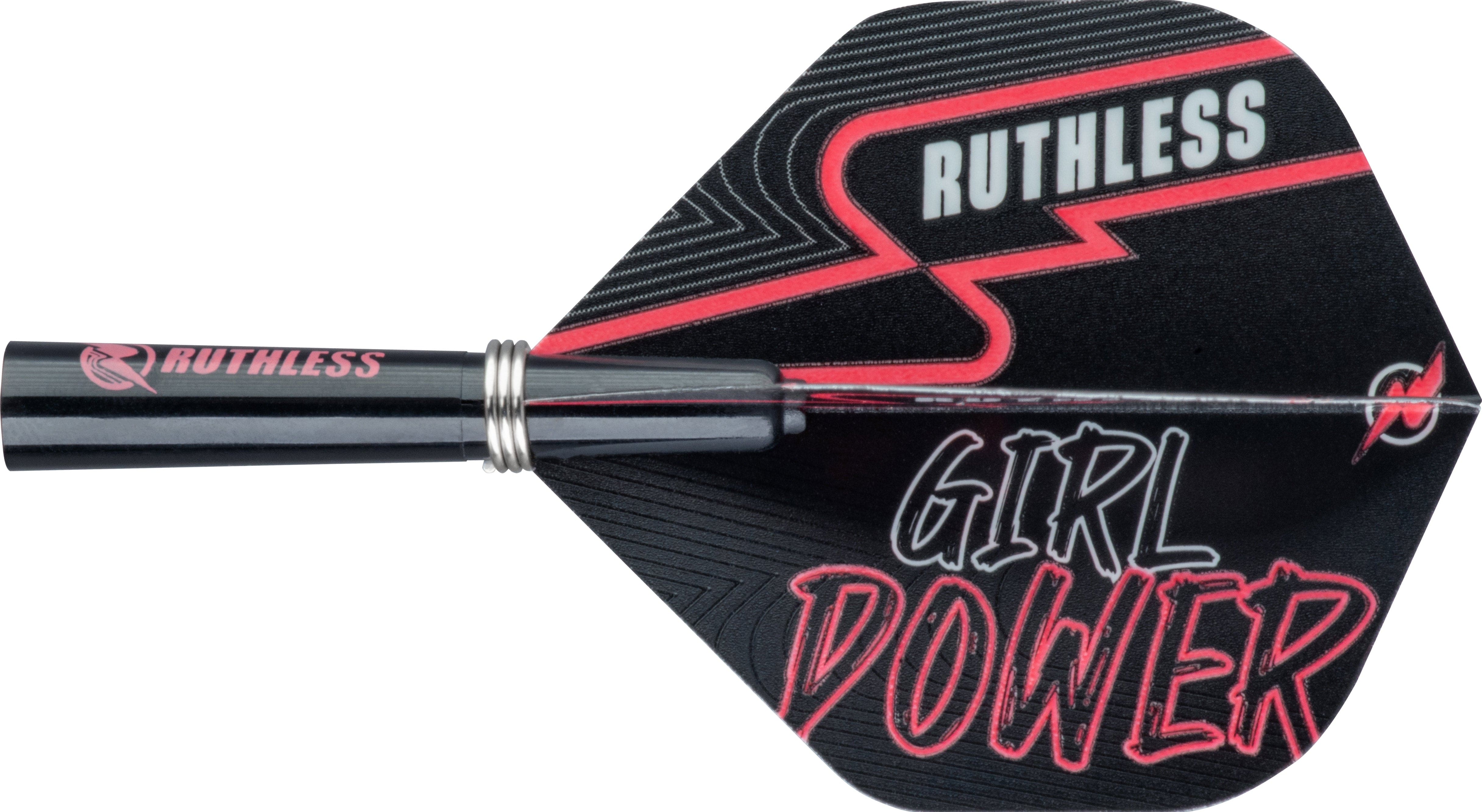Ruthless Girl Power Darts - 90% Steel Tip Tungsten - Ringed - Pink - Image 3