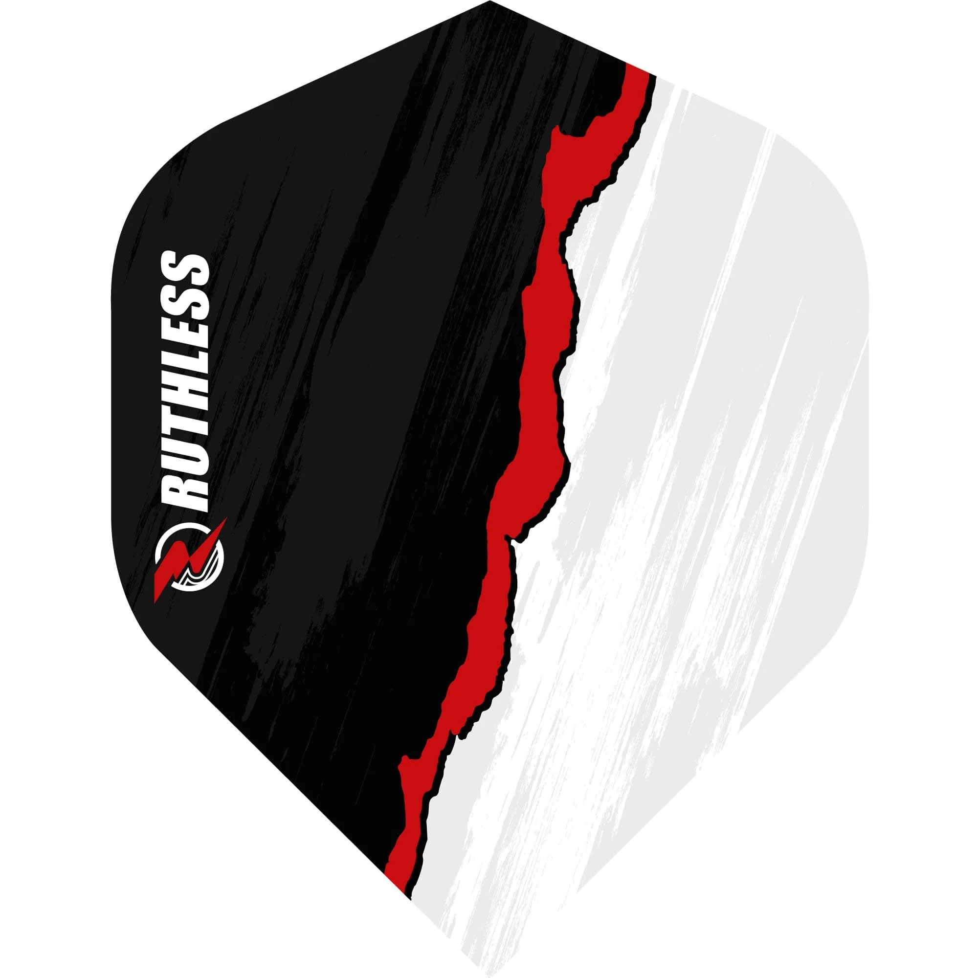 Ruthless RipTorn Dart Flights - Std - No2 - Black - Image 6