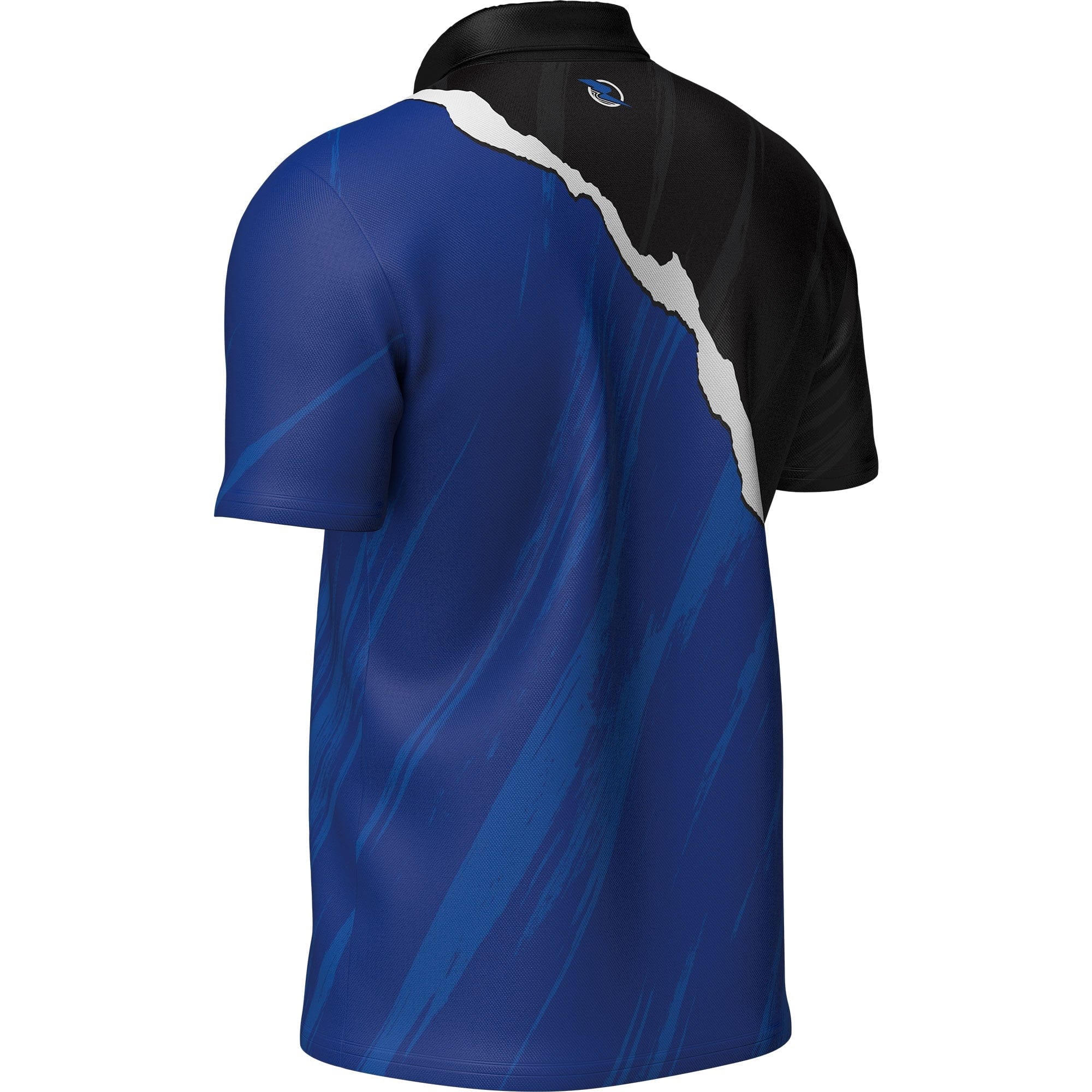 *Ruthless RipTorn ECO Dart Shirt - with Pocket - Black & Blue - Image 9