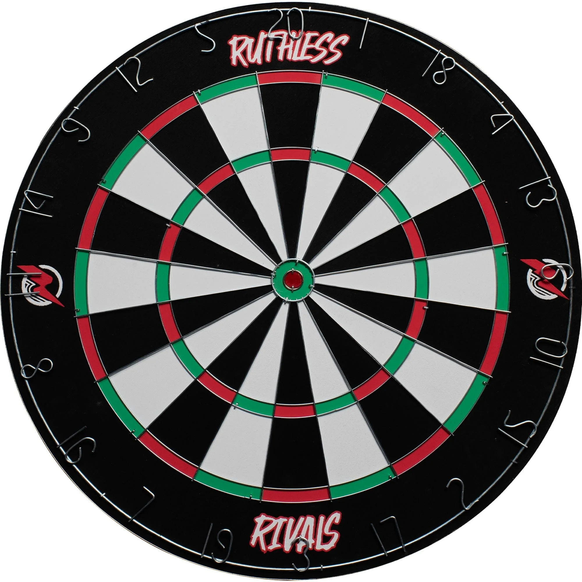 Ruthless Rivals Dartboard - Family Darts Game - Paper Wound Board - inc 2 sets of Darts - Image 2