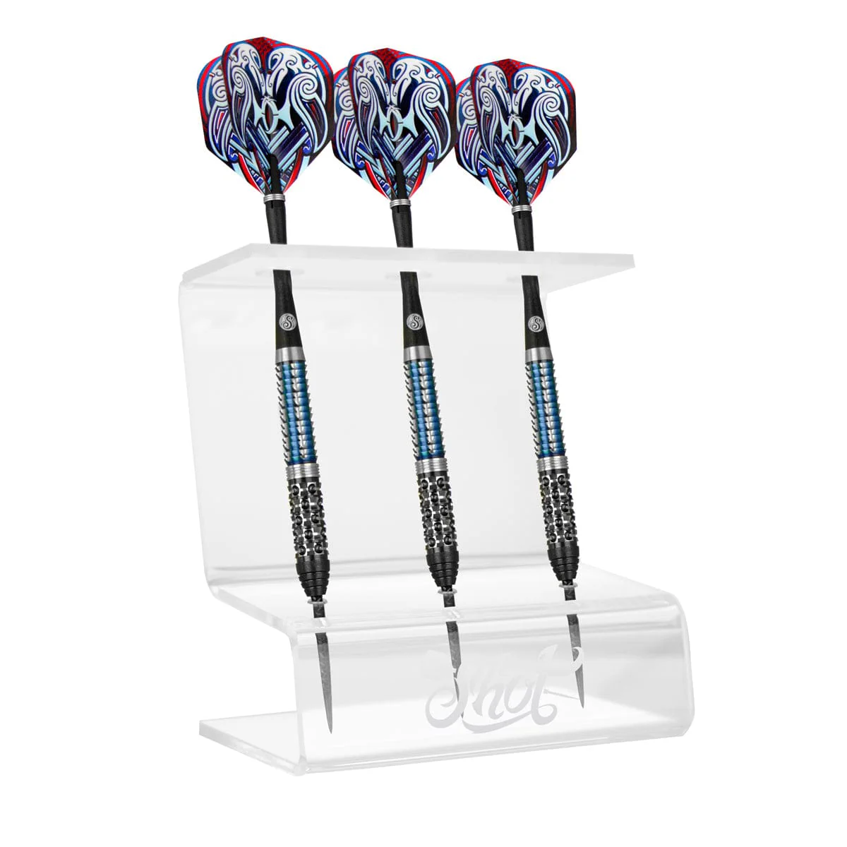 Shot Acrylic Darts Display Stand - holds 1 set - Image 2