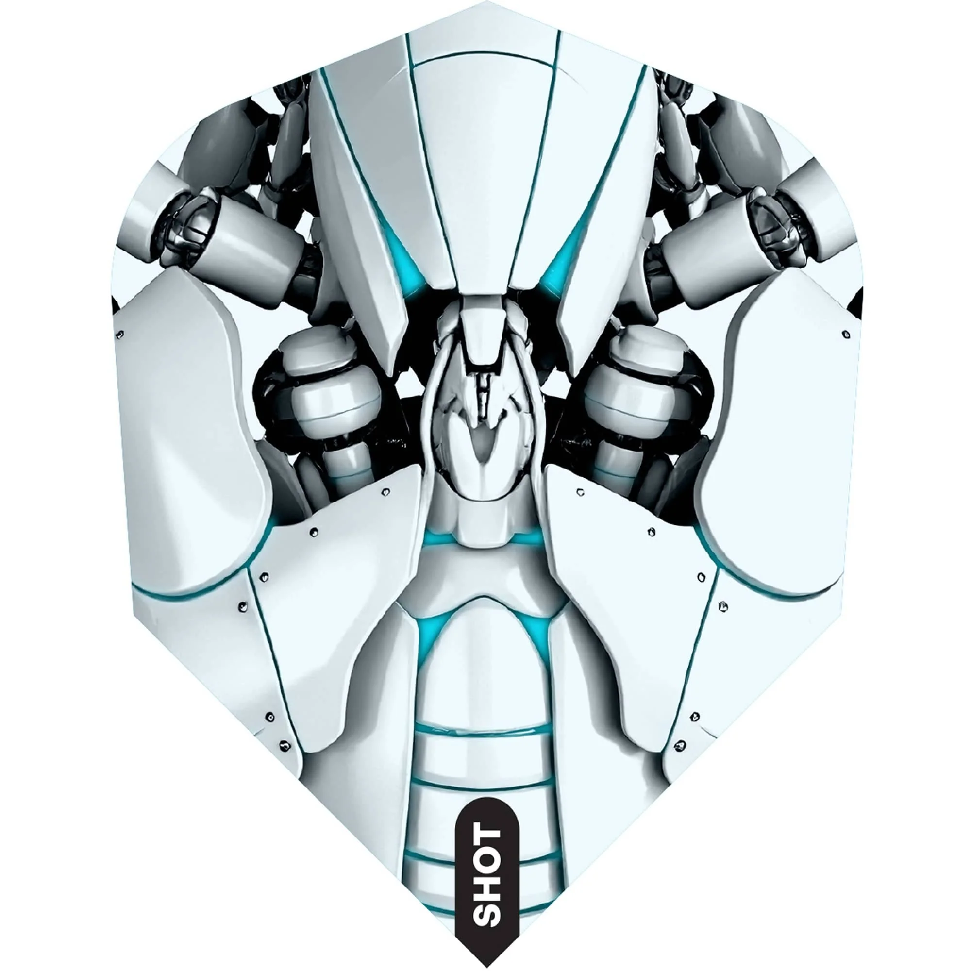 Shot AI Dart Flights - 100 Micron - Standard No6 - Scorpula