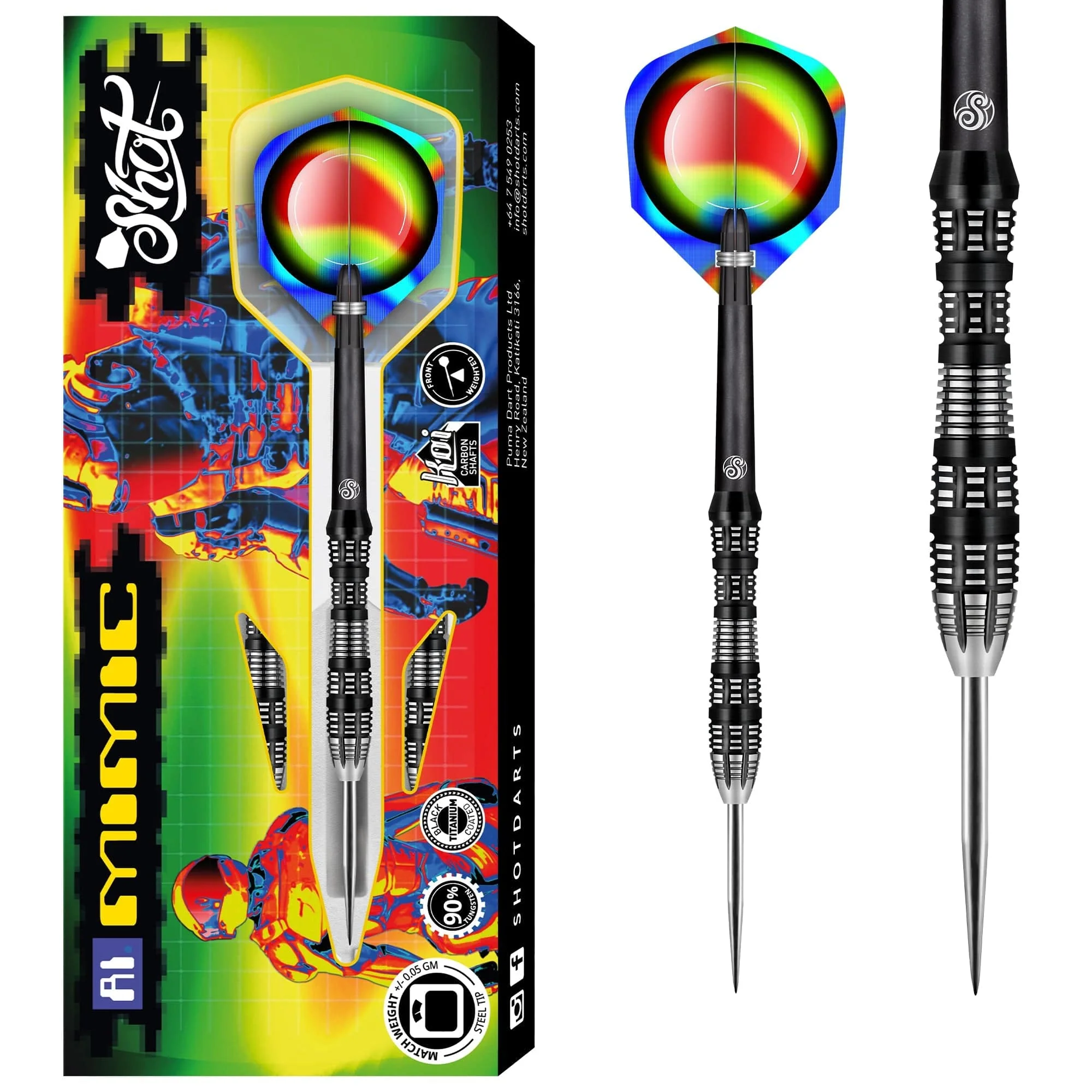 *Shot AI Darts - Steel Tip - Mimic