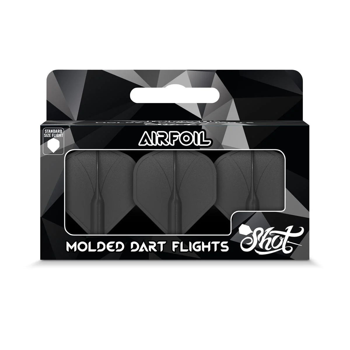 Shot Airfoil Dart Flights - Moulded Flight - Standard - Image 5