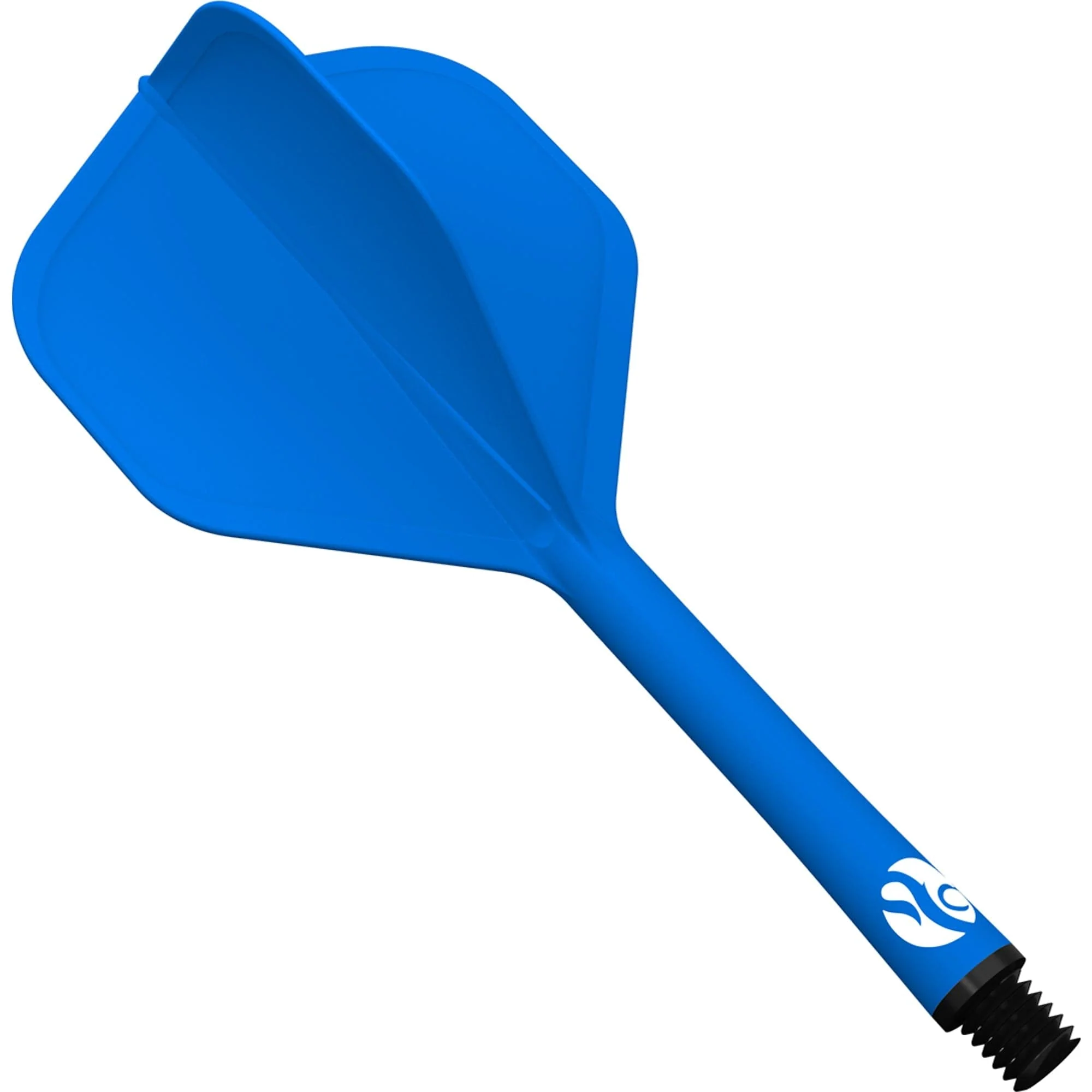 Shot Flight Deck - One Piece Dart Flight and Shaft System - Blue - Image 2