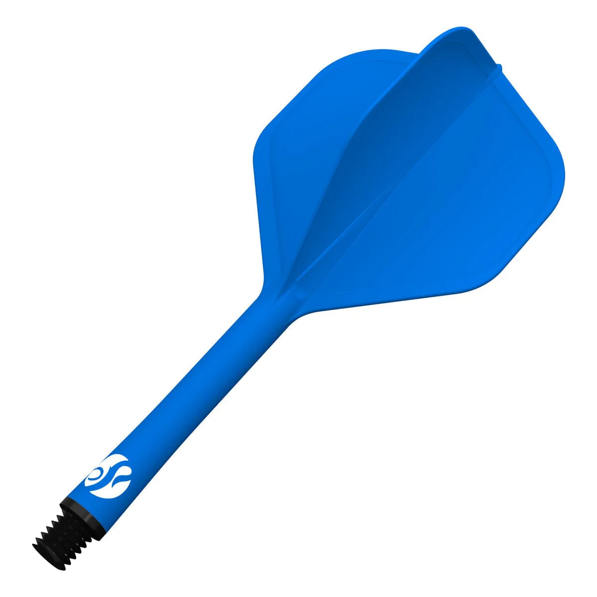 Shot Flight Deck - One Piece Dart Flight and Shaft System - Blue - Image 5