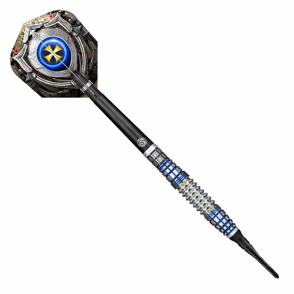 Shot Future Knights Darts - Soft Tip - 90% Tungsten - Darkstar - 20g - Image 3