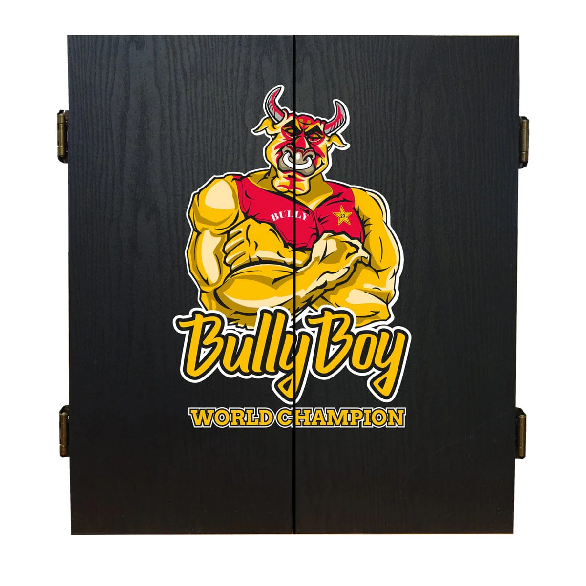 Shot Michael Smith Dartboard Cabinet Set - inc 2 Sets Darts - Bully Boy - Image 2