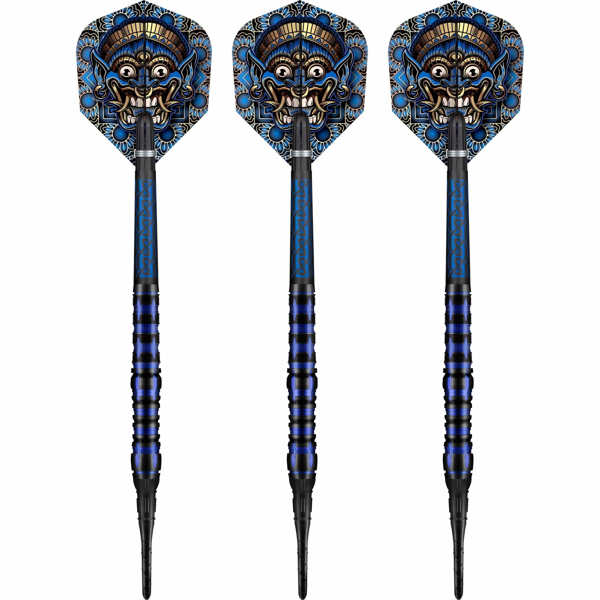 Shot Tribal Weapon Darts - Soft Tip - 90% Tungsten - Java - Image 2