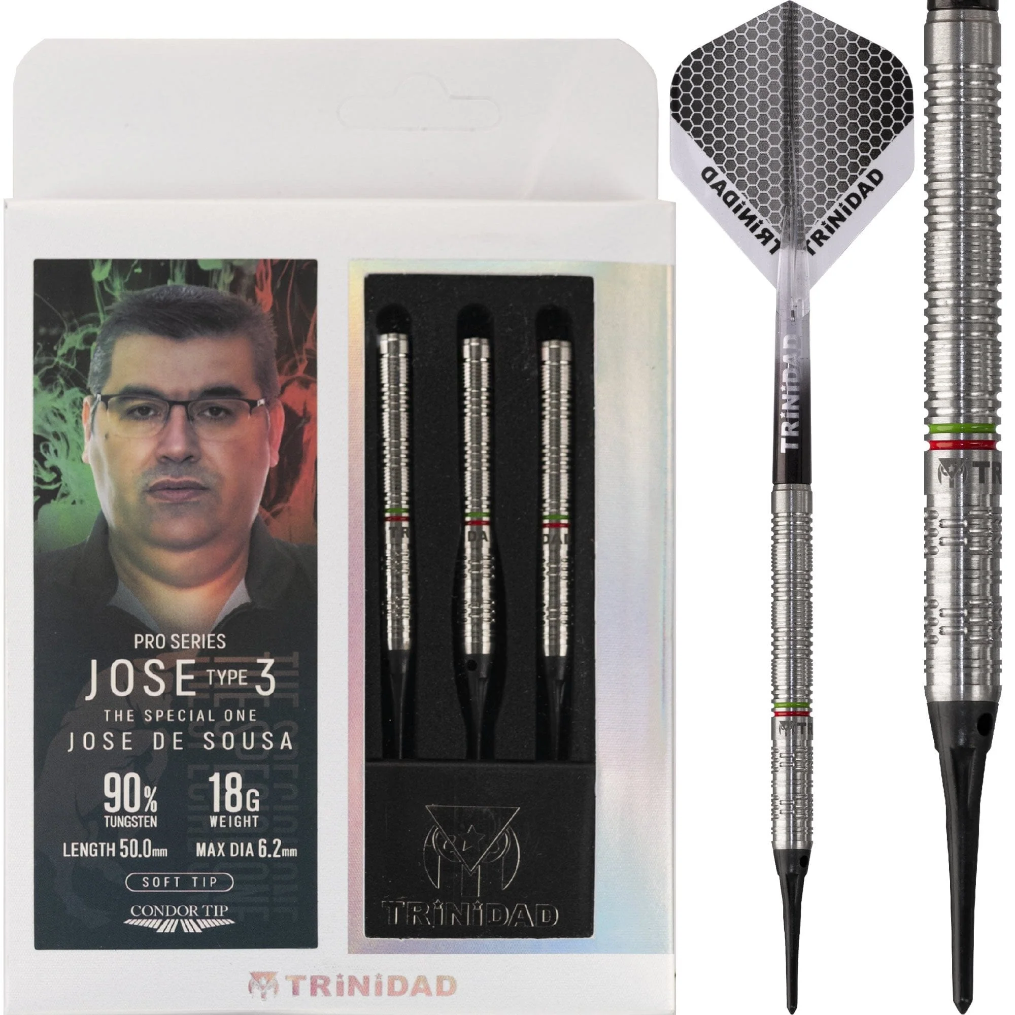 Trinidad Pro - Soft Tip Darts - Jose De Sousa - Jose Type3