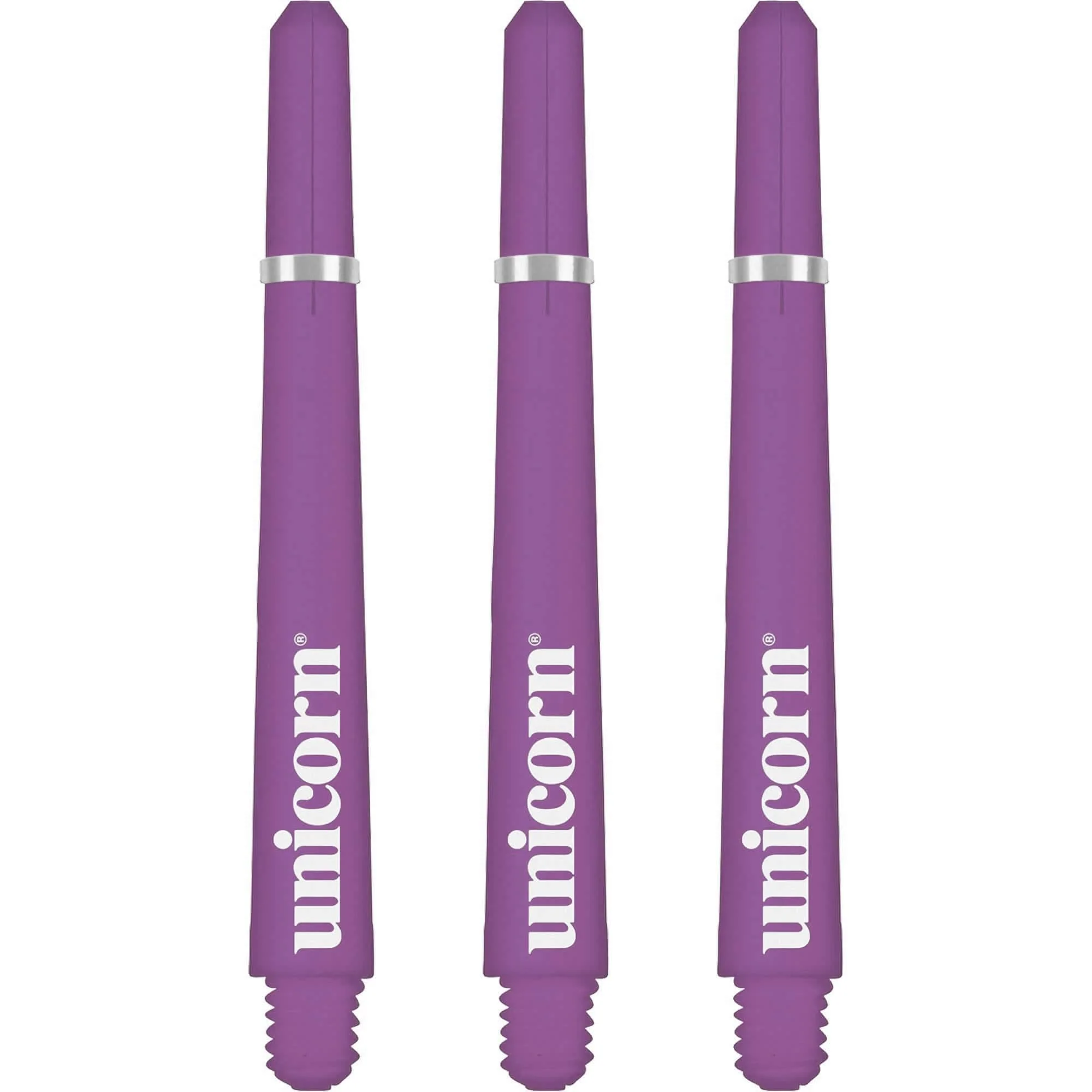 *Unicorn Gripper 4 Dart Shafts - Purple - Image 2