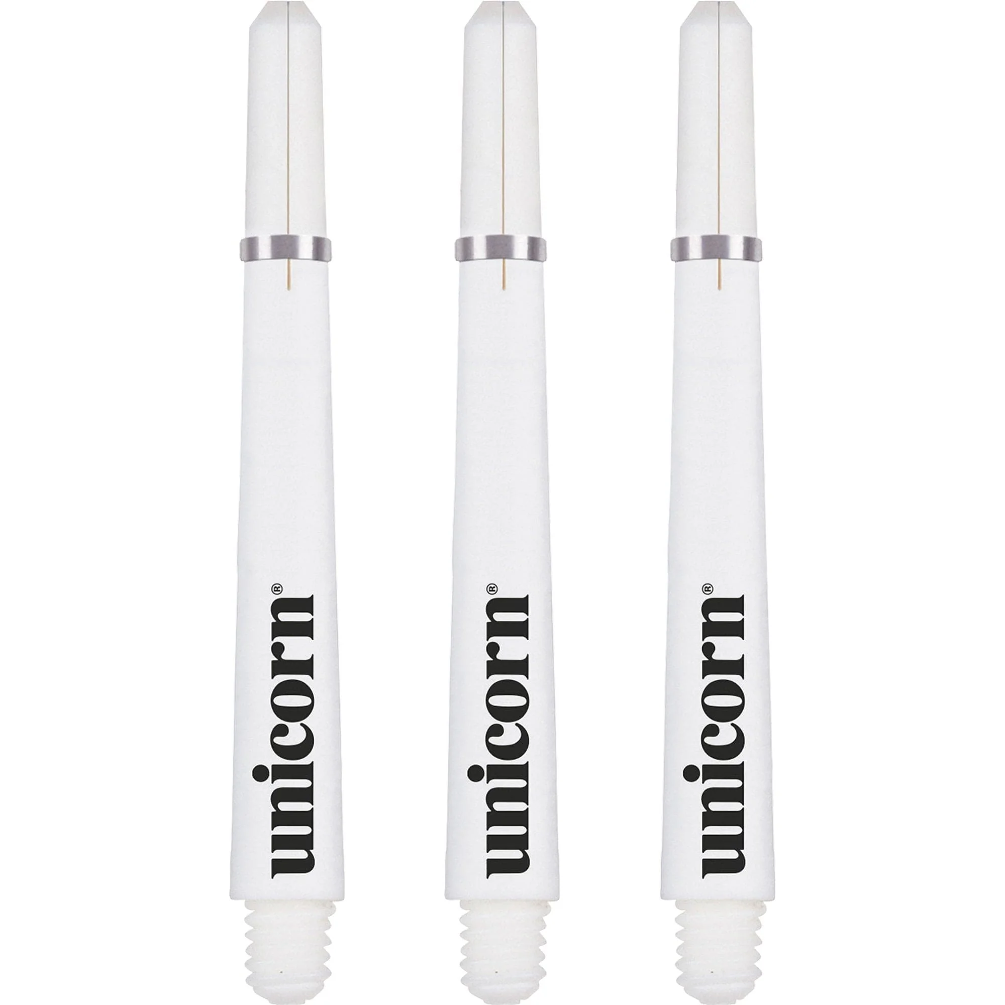 Unicorn Gripper 4 Dart Shafts - White - Image 2