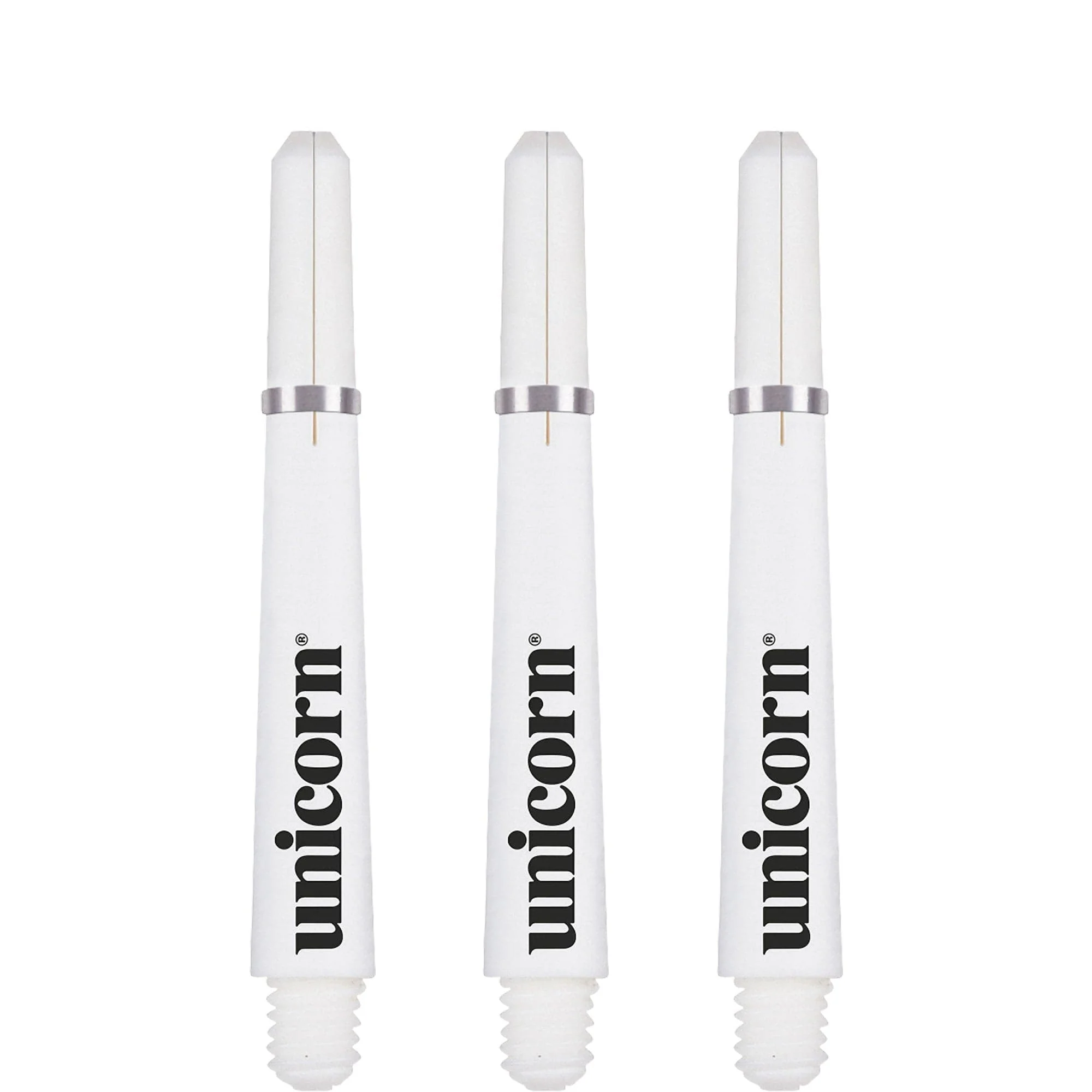 Unicorn Gripper 4 Dart Shafts - White - Image 3