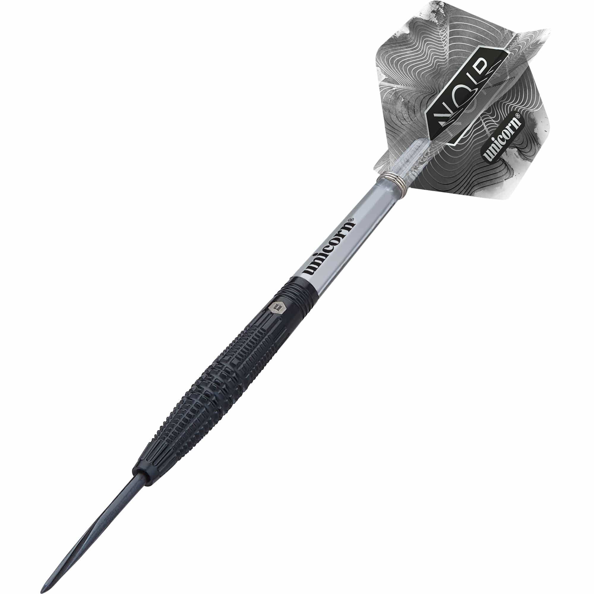 Unicorn Noir Darts - Style 2 - Steel Tip - Black - Torpedo Design - Image 2