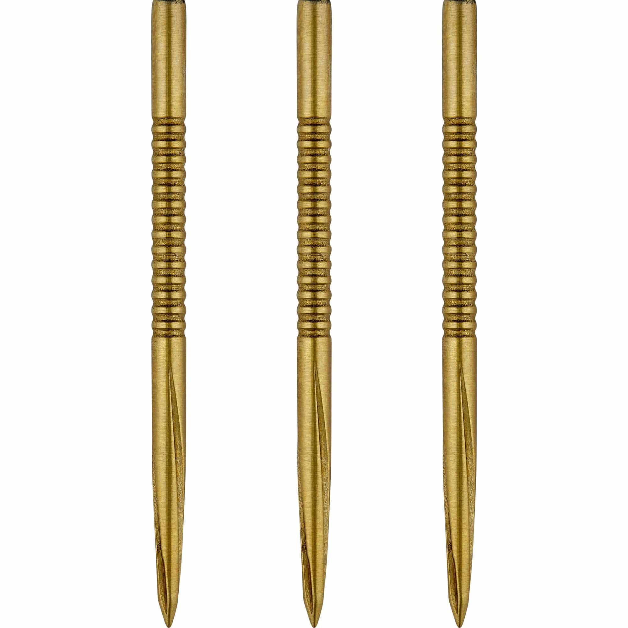 *Unicorn Volute Dart Points - Steel Tip - Micro Shark Fin - Gold