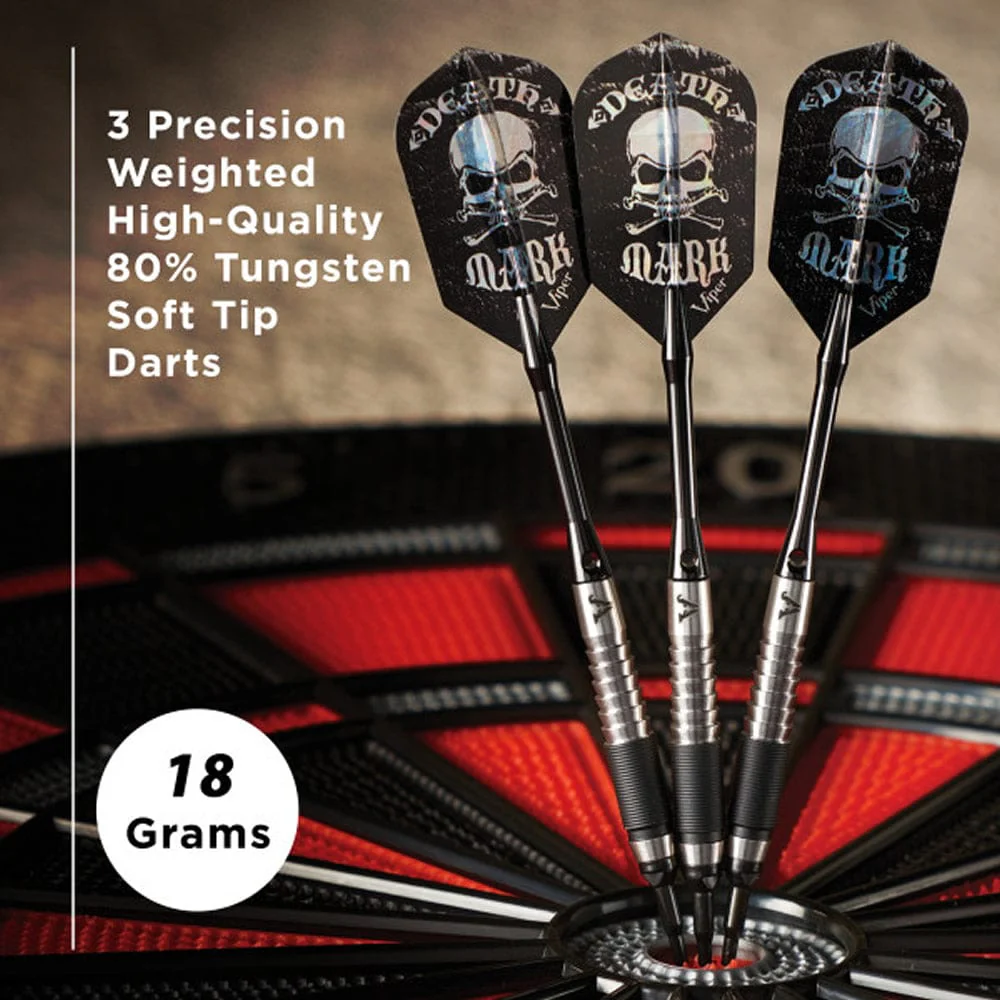 Viper Desperado Darts - Soft Tip - 80% - inc Extras - D2 - Micro Grip - Black - Image 5